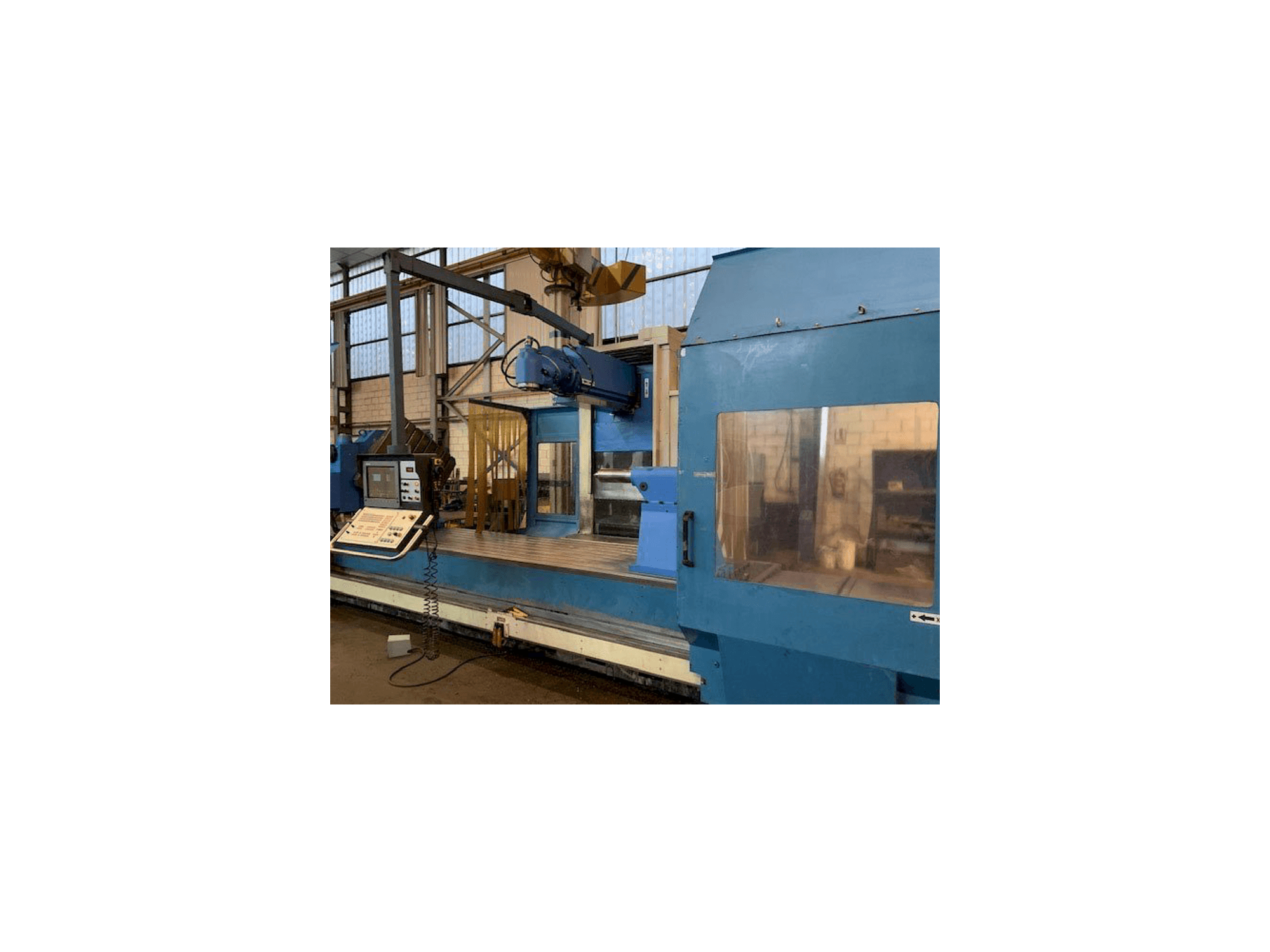 Front view of Nicolas Correa A-30/50 machine