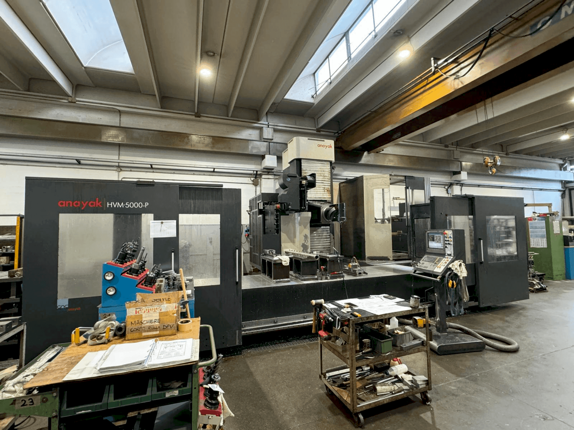 Front view of ANAYAK HVM 5000P machine