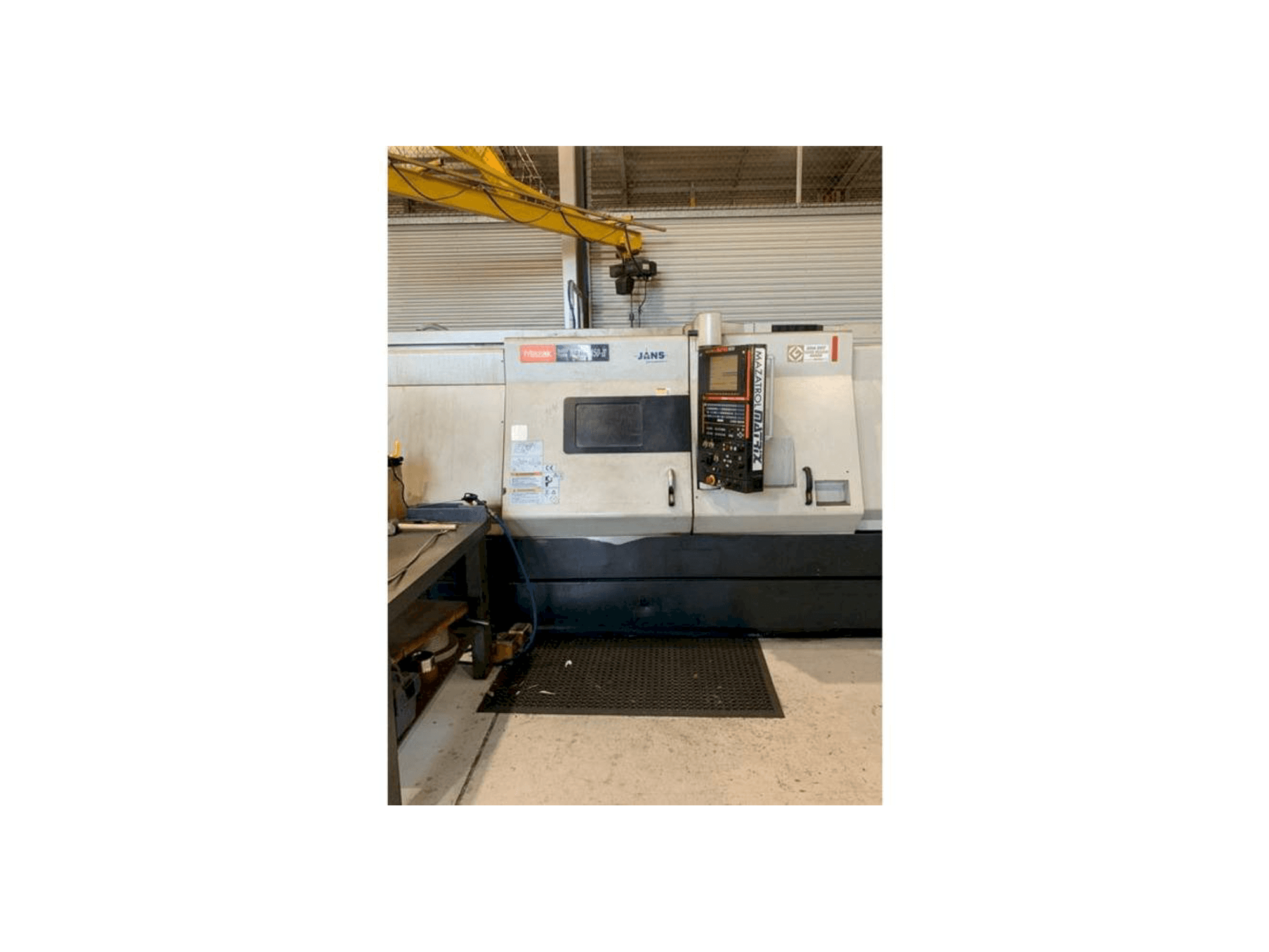 Front view of Mazak QUICK TURN NEXUS 450 II machine