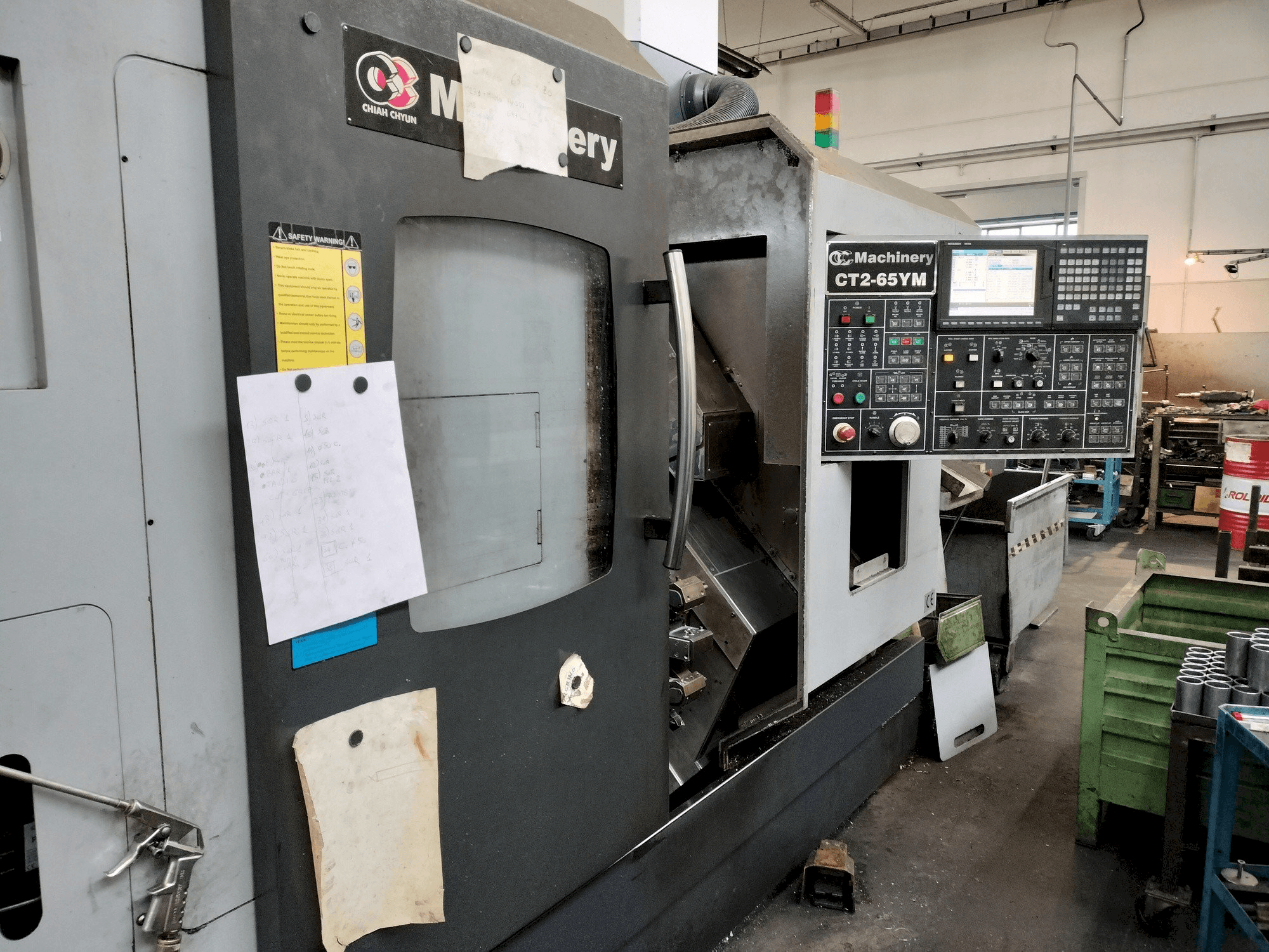 Front view of CC Machinery CT2-65YM machine