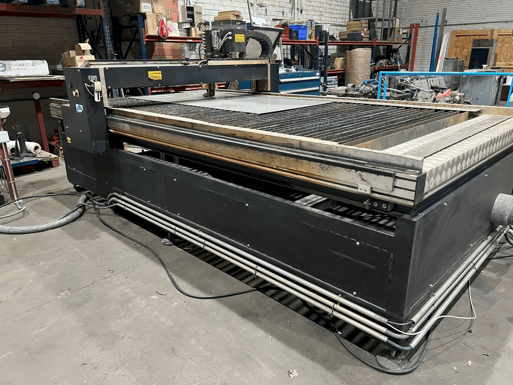 Front view of CRM PTFSTD3015 PW machine