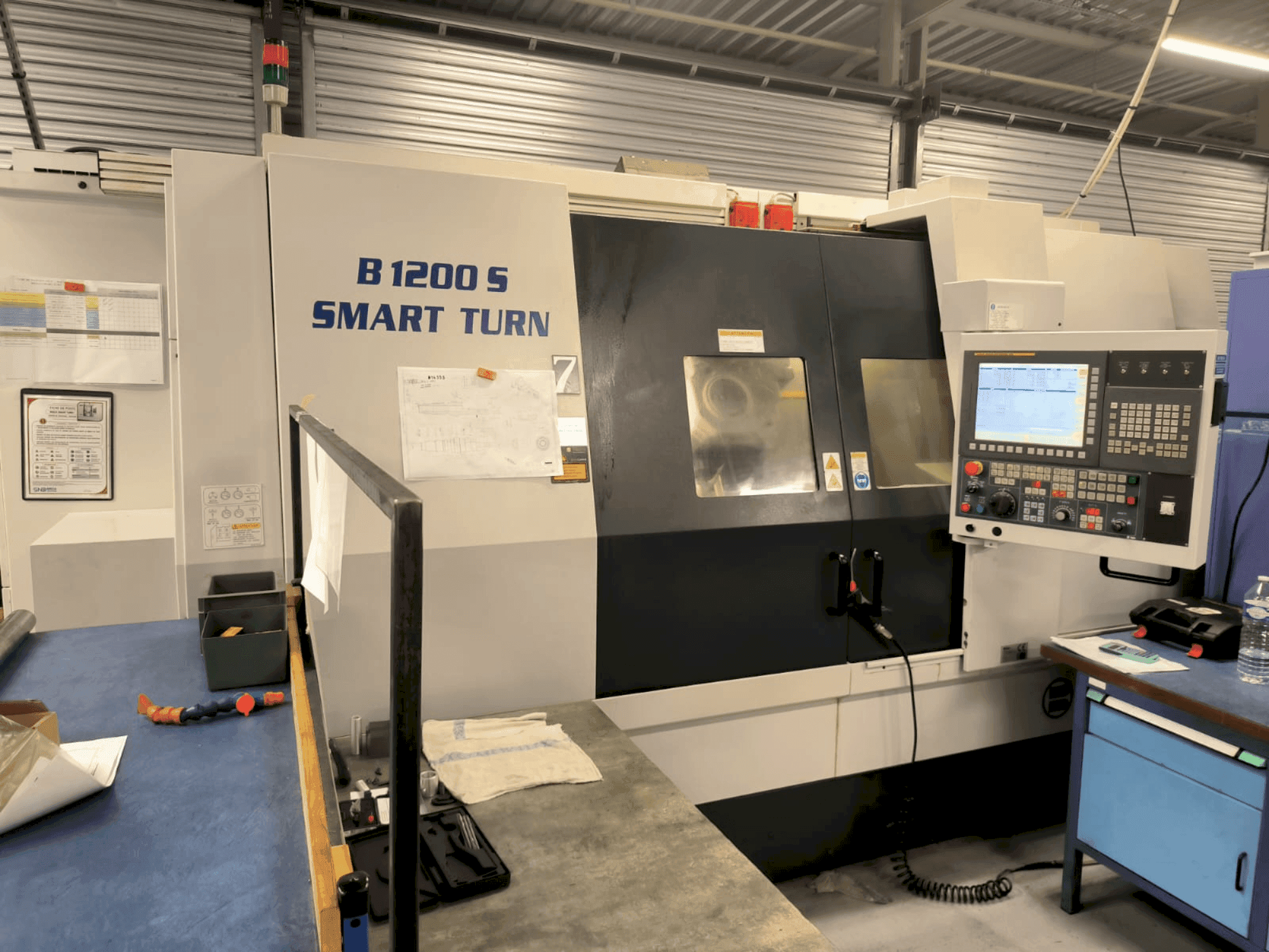 Front view of Biglia B1200S SMART TURN machine