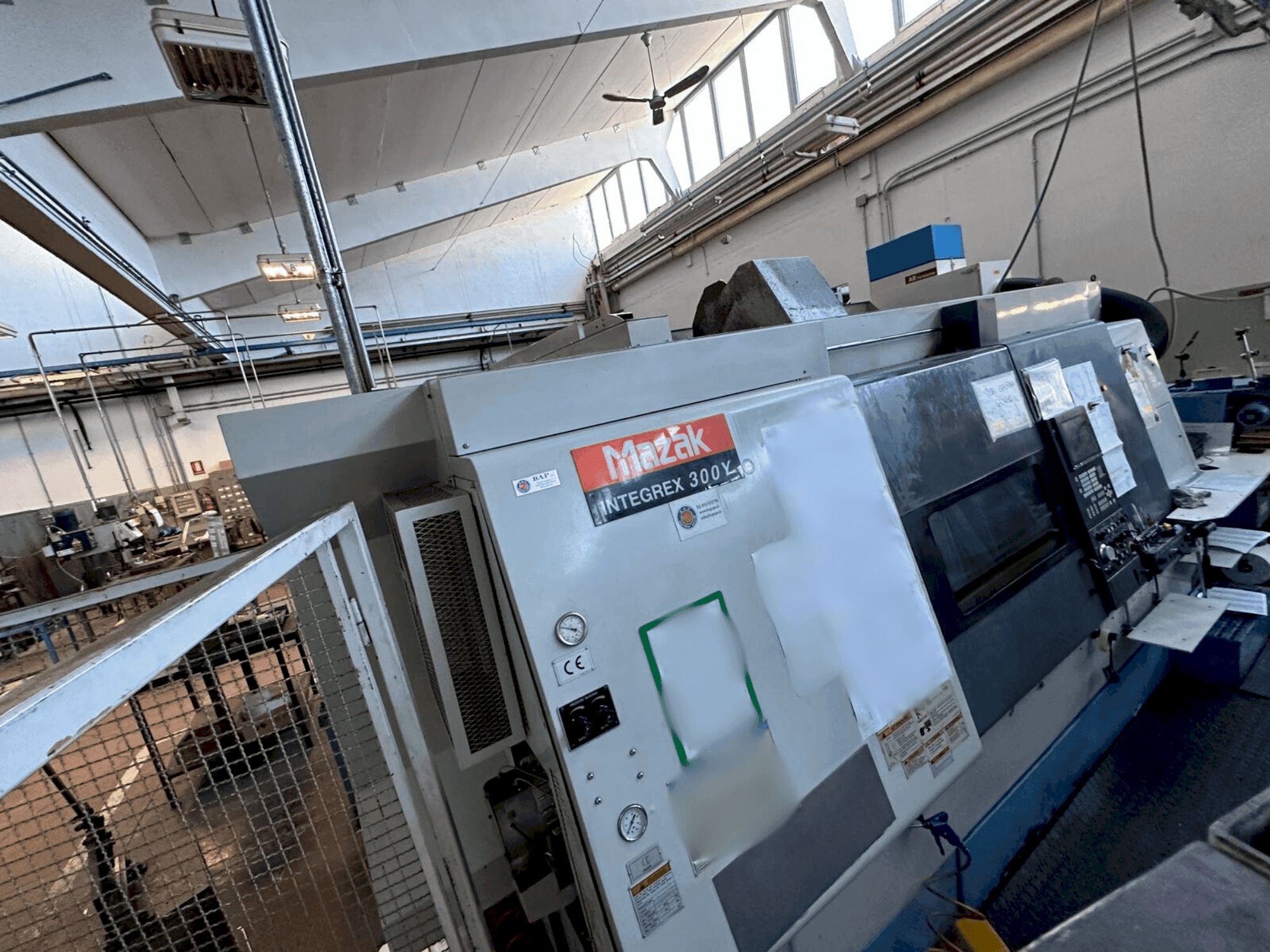 Front view of Mazak INTEGREX 300Y machine