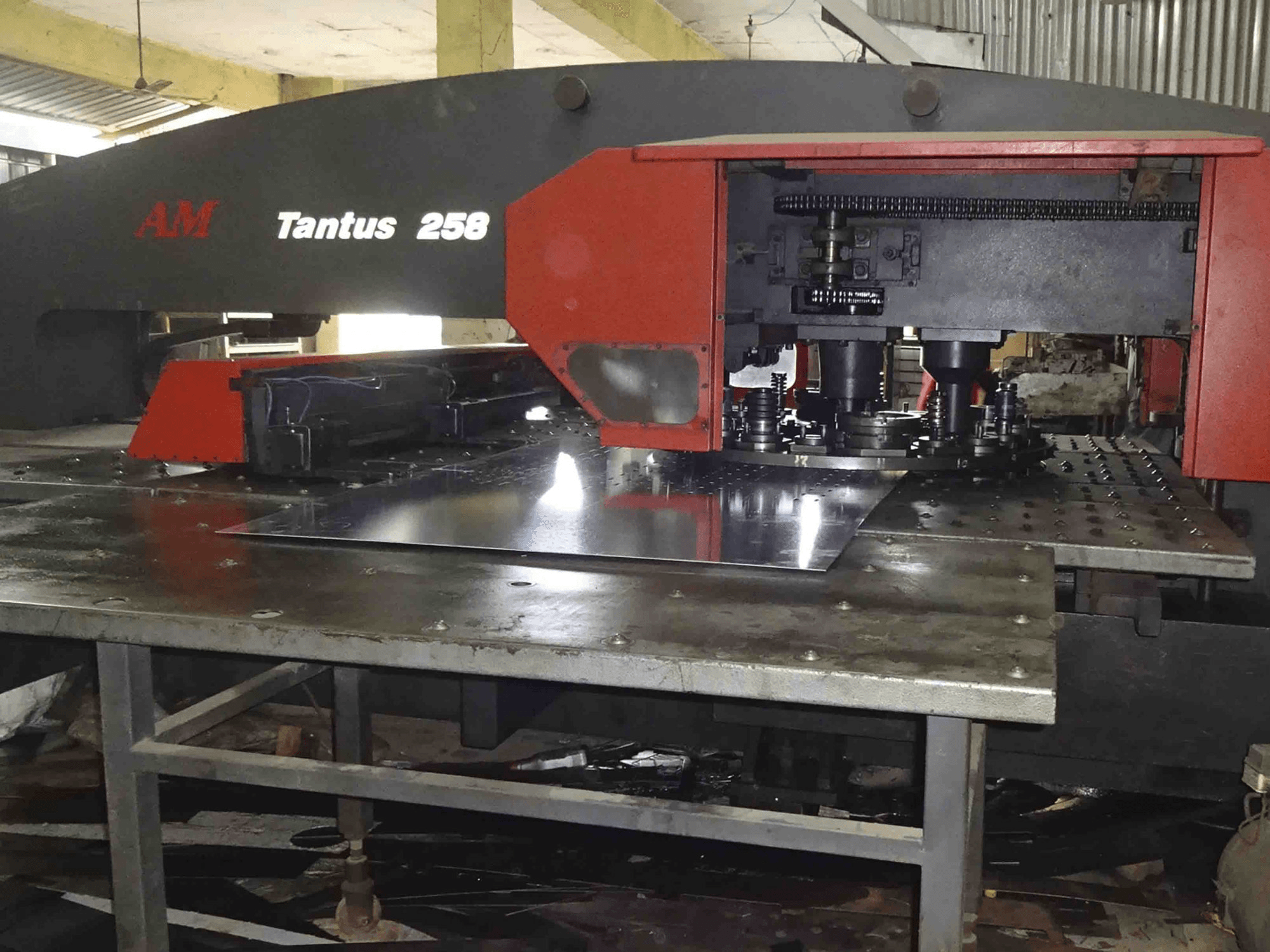 Right view of AMC TAN-258 Machine