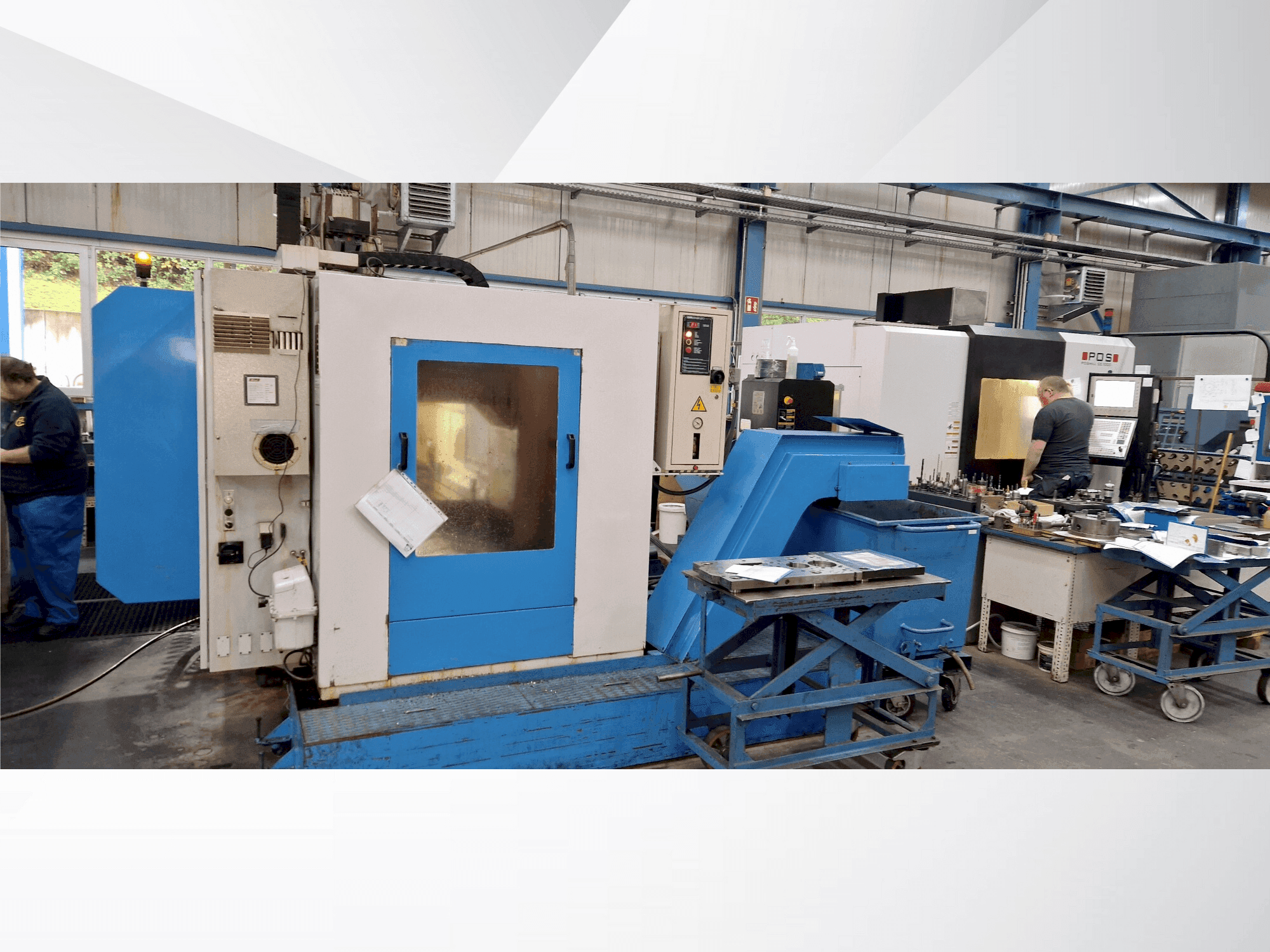 Front view of KONDIA HM-2010 machine