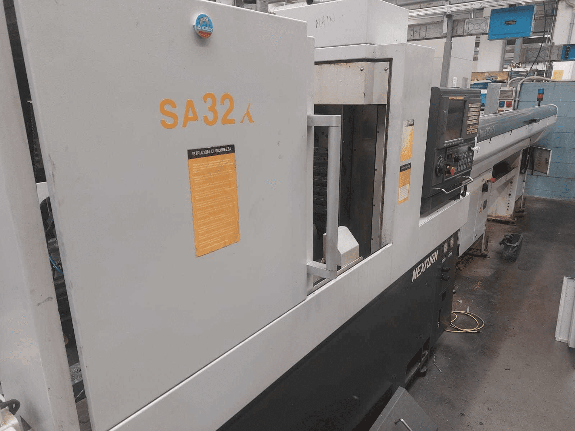 Left side view of Nexturn SA 32X machine