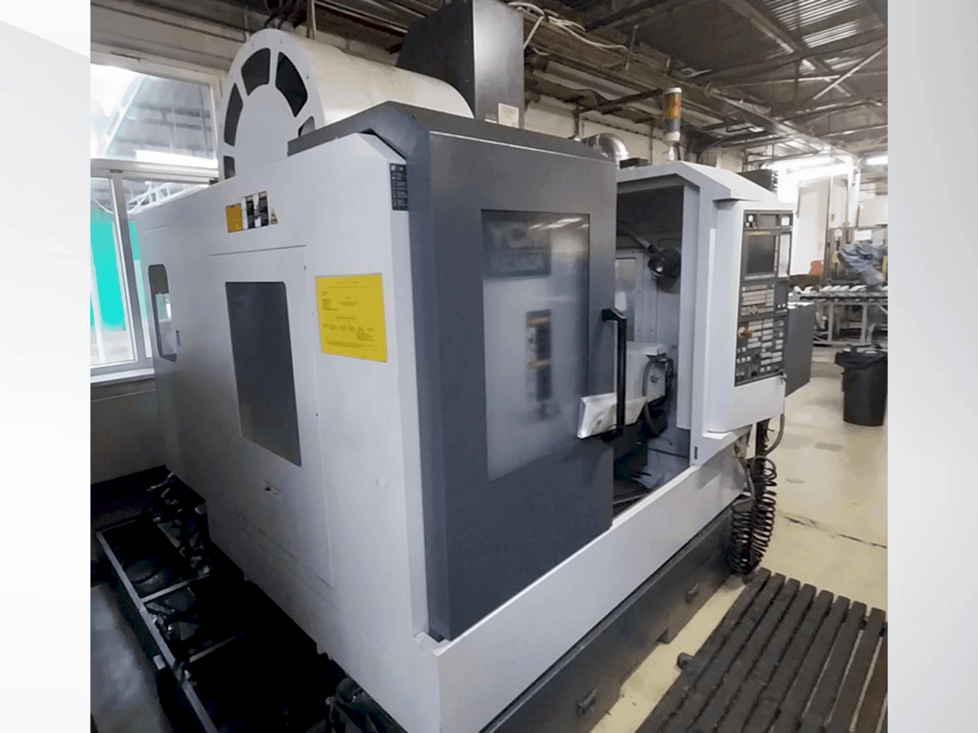 Front view of YCM FX380A machine