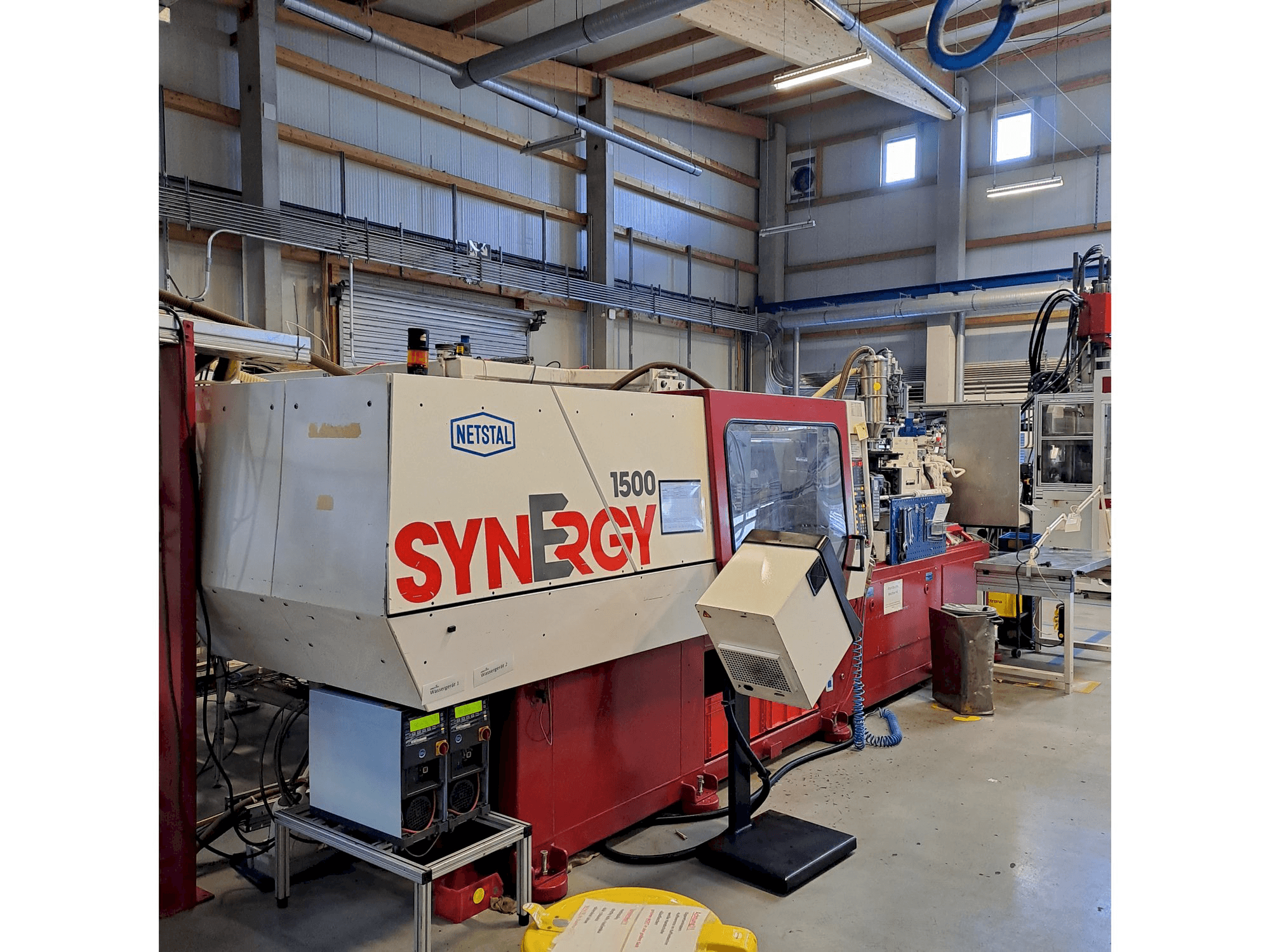 Front view of Netstal S 1500 - 460 machine