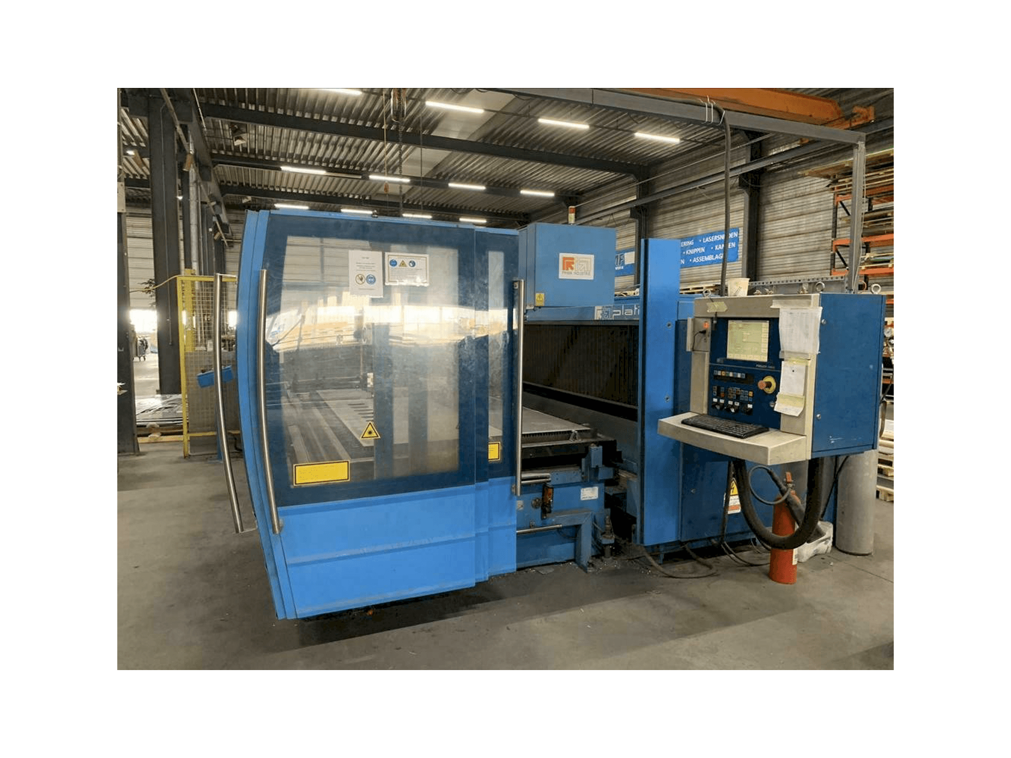 Front view of Prima Power Platino 1530 machine