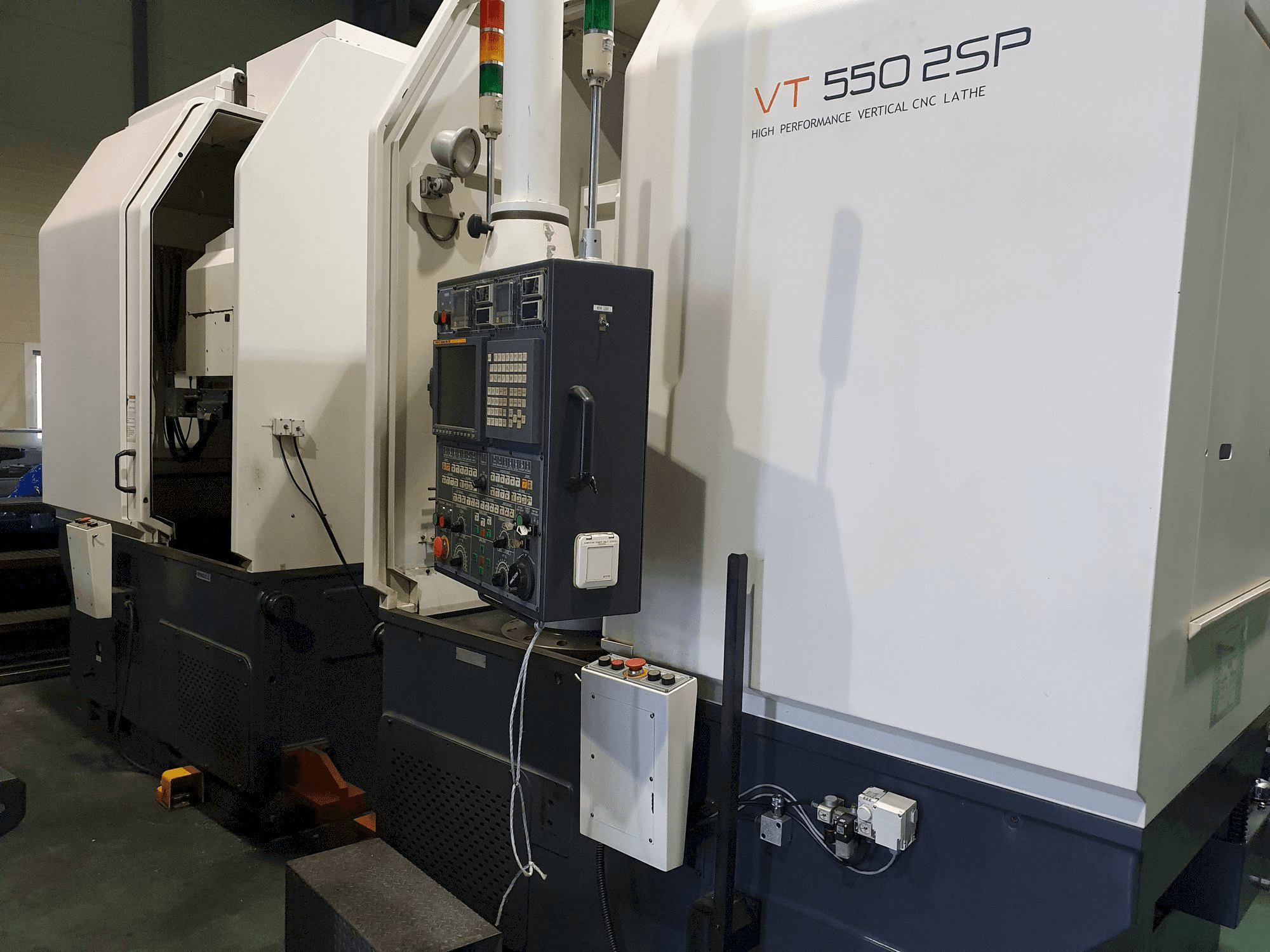 Front view of HWACHEON VT-500 2SP machine