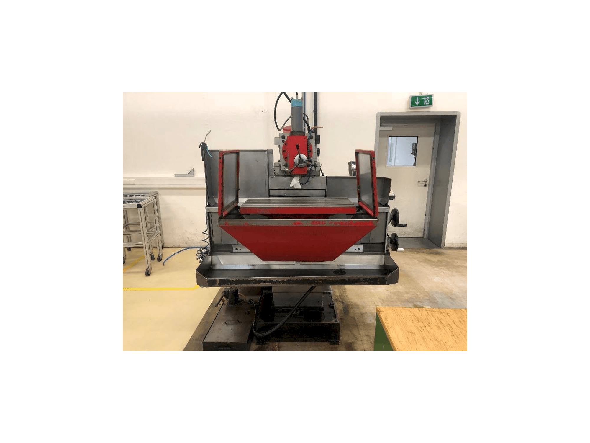 Front view of EMCO FB5 machine