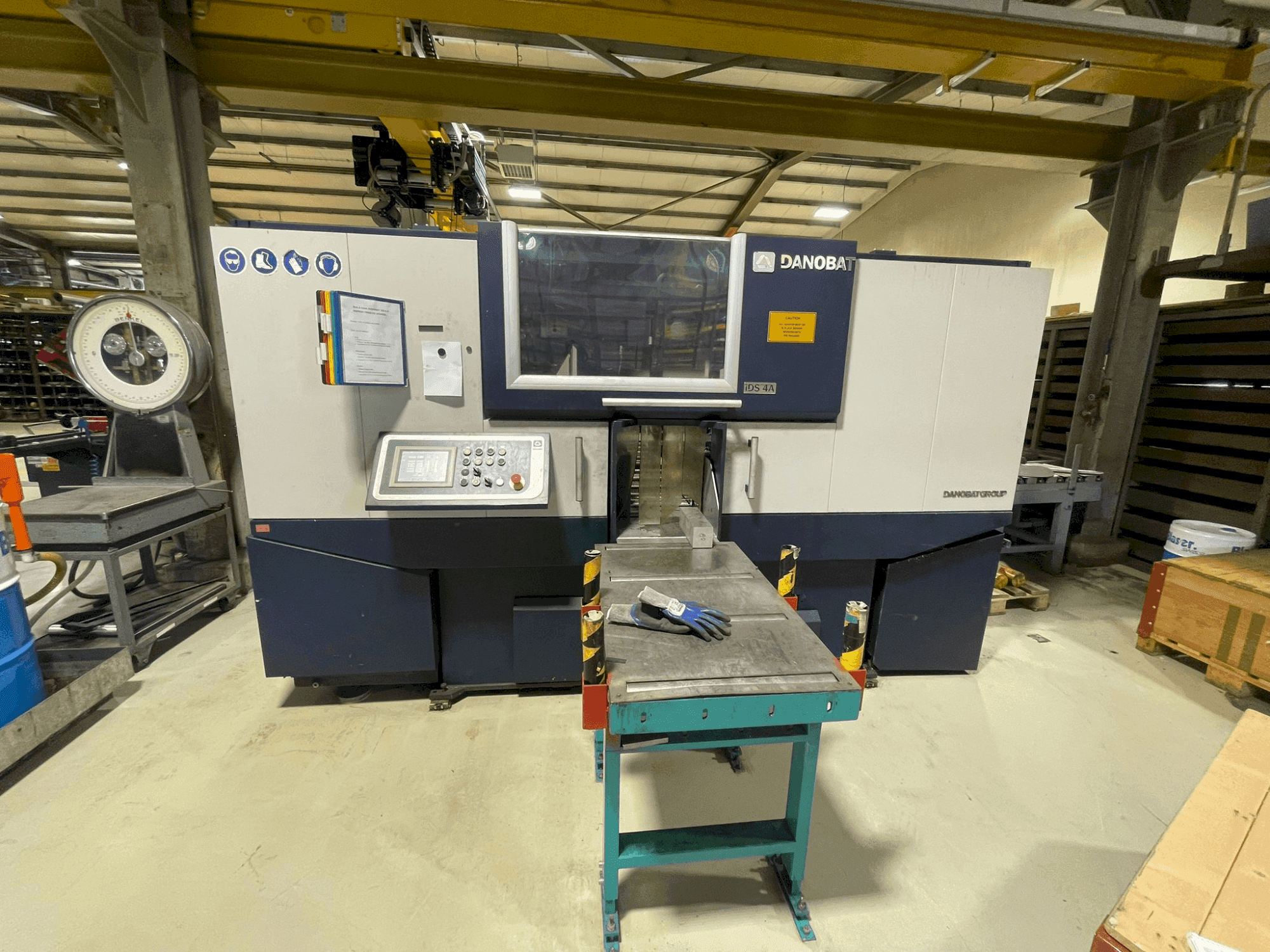 Front view of DANOBAT IDS 4A machine