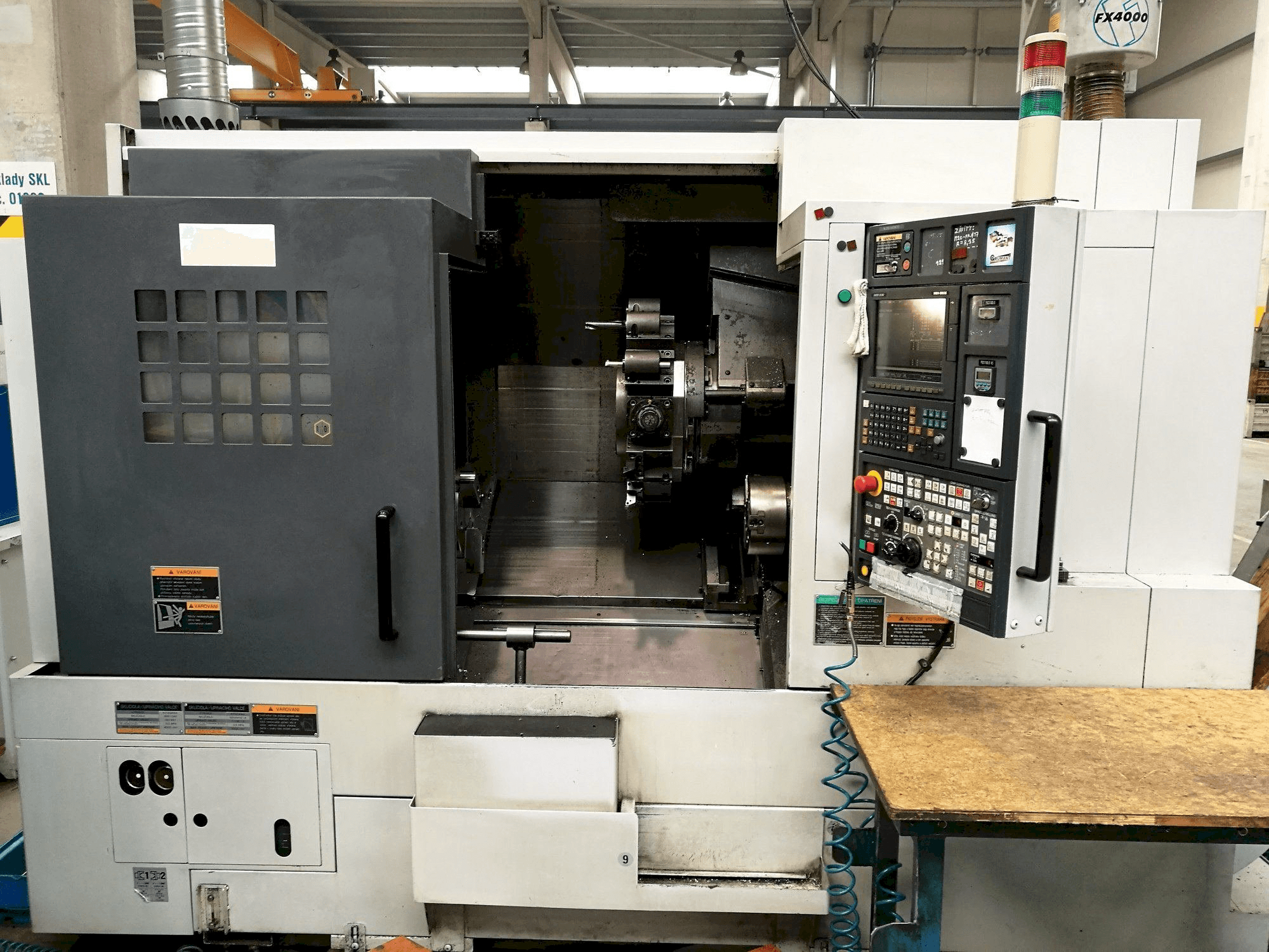 Front view of MORI SEIKI NL 2500 SMC machine