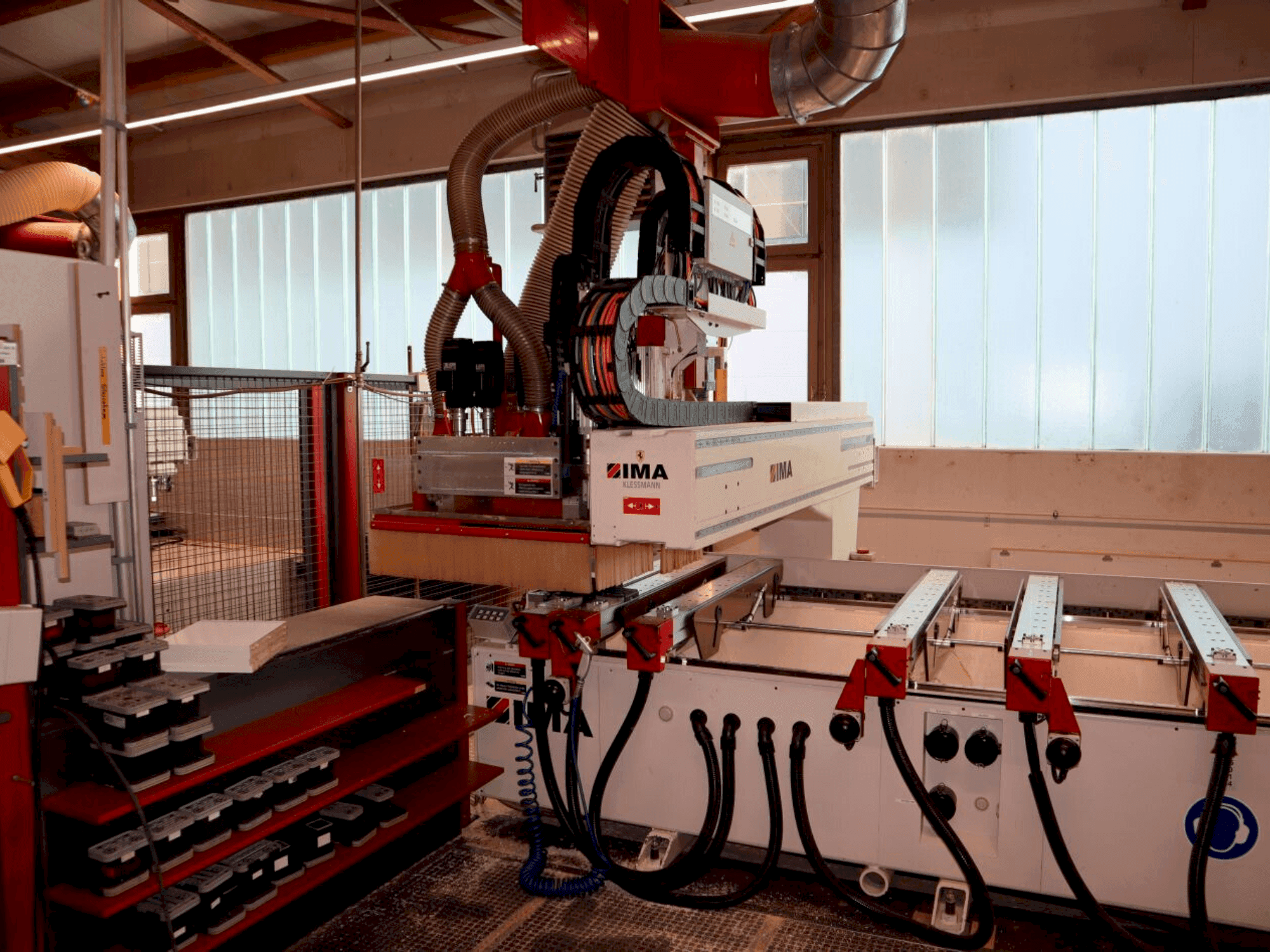 Front view of IMA BIMA 410 120/400 machine