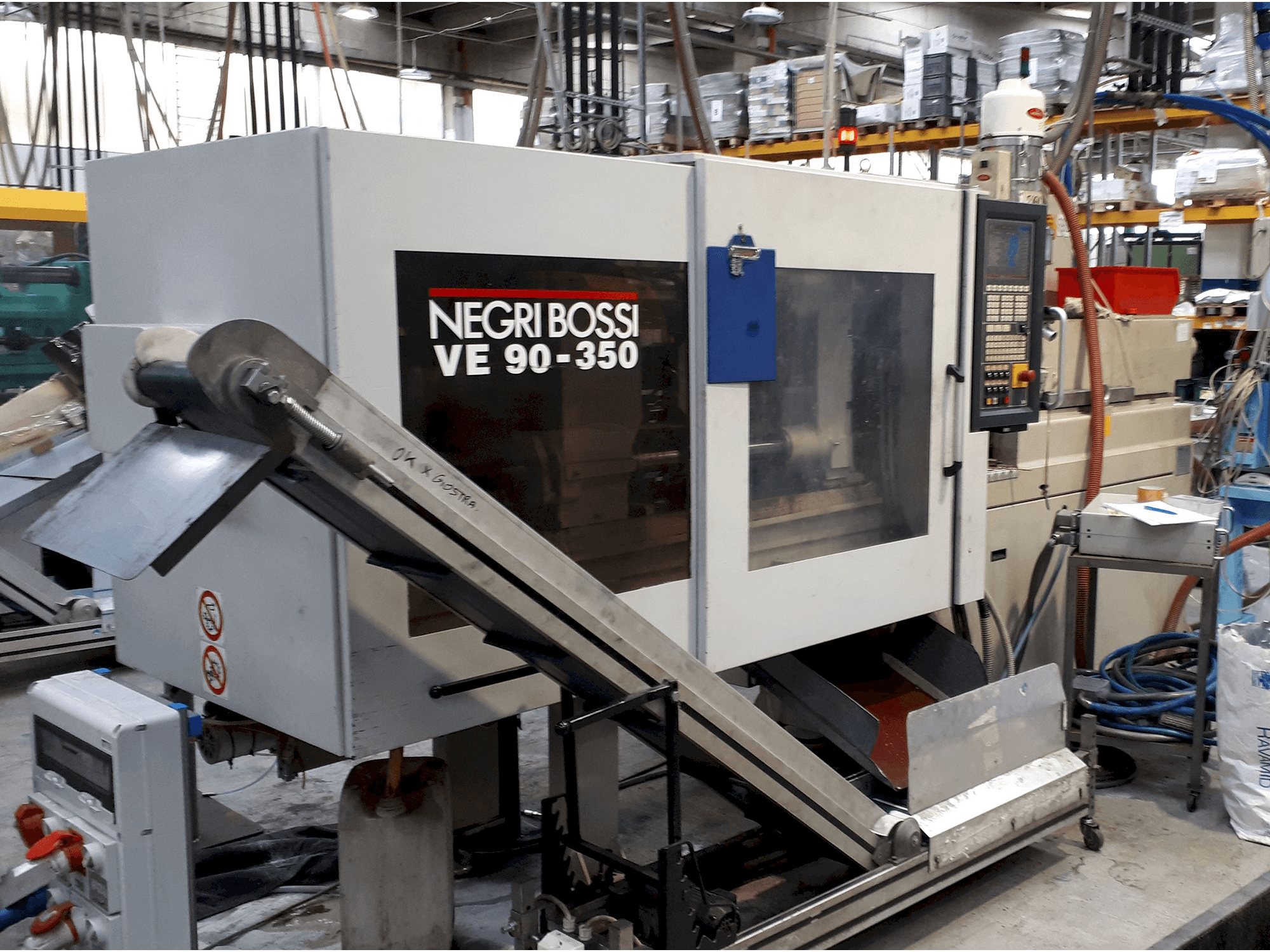 Left view of Negri Bossi VE 90-350 Machine