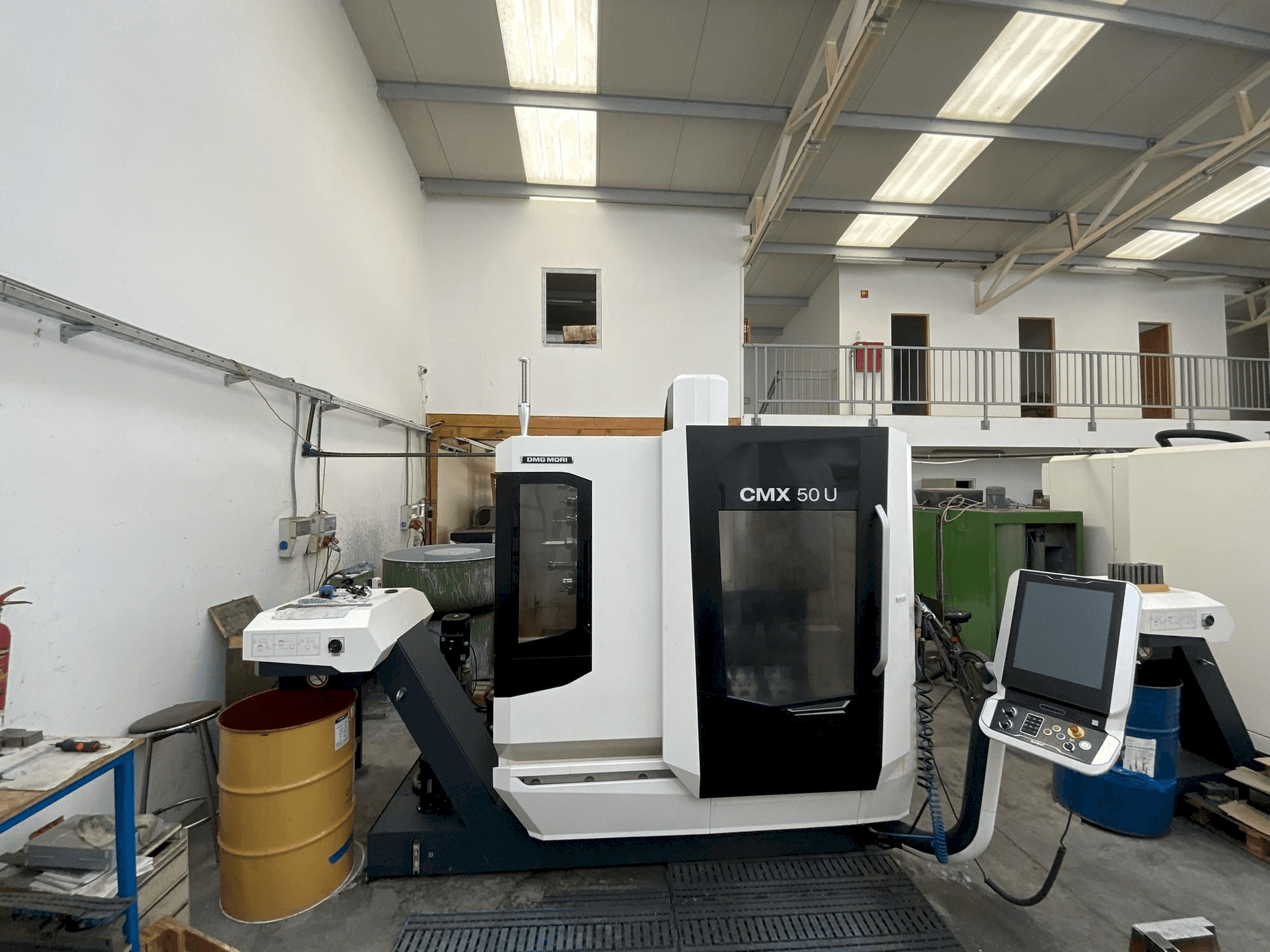 Front view of DMG MORI CMX 50 U machine