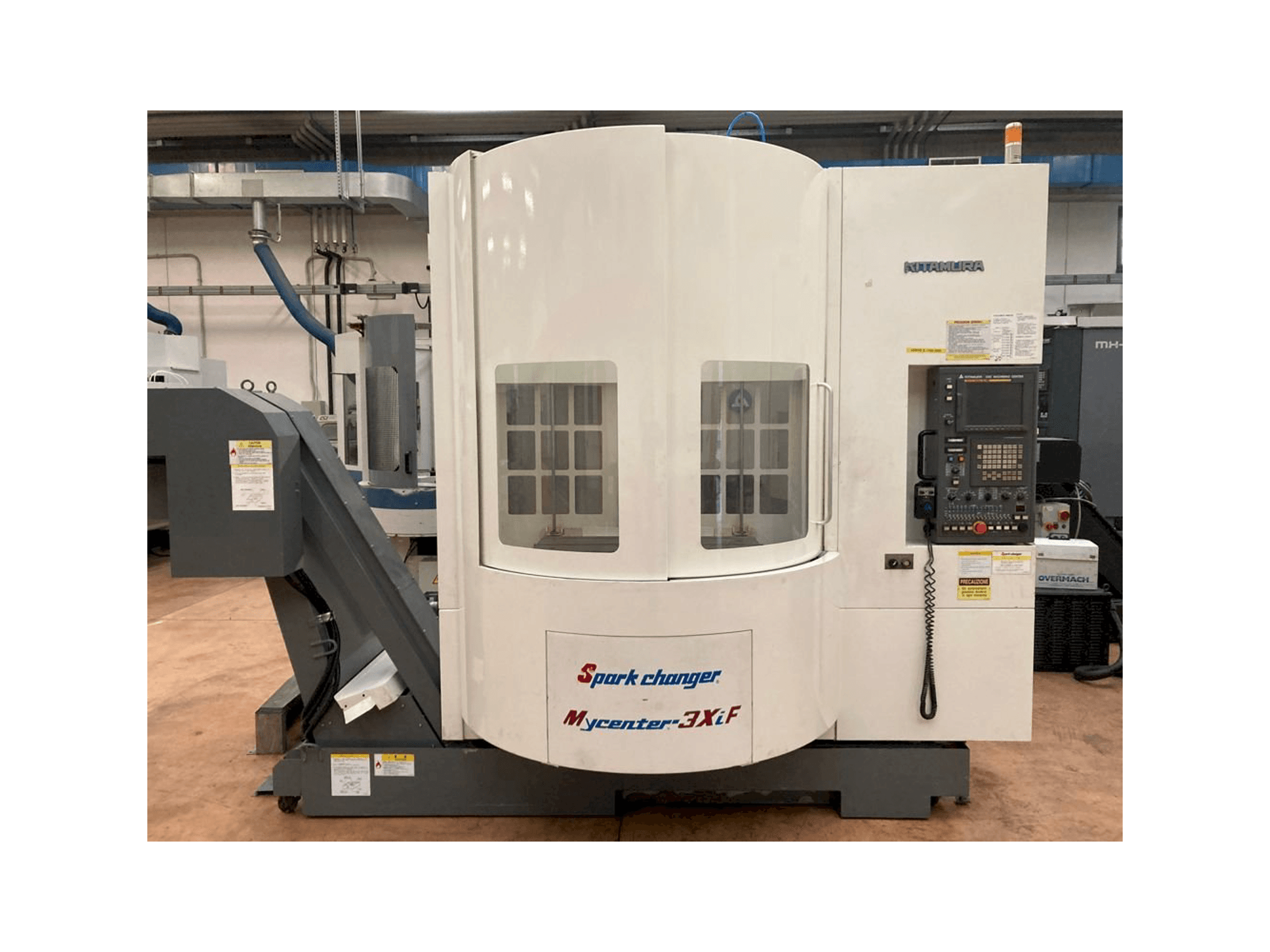 Front view of Kitamura Spark Mycenter 3XiF machine