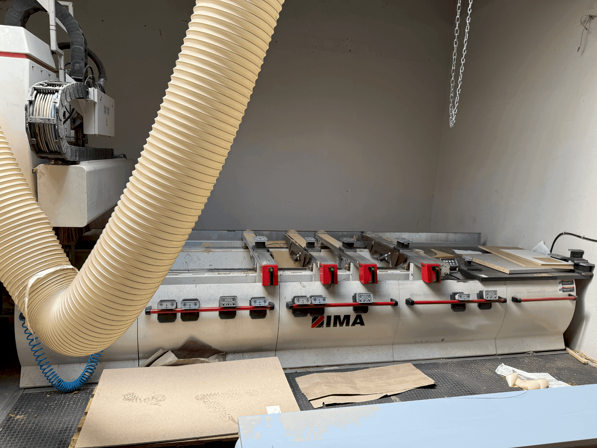 Front view of IMA BIMA 210 120/300 machine