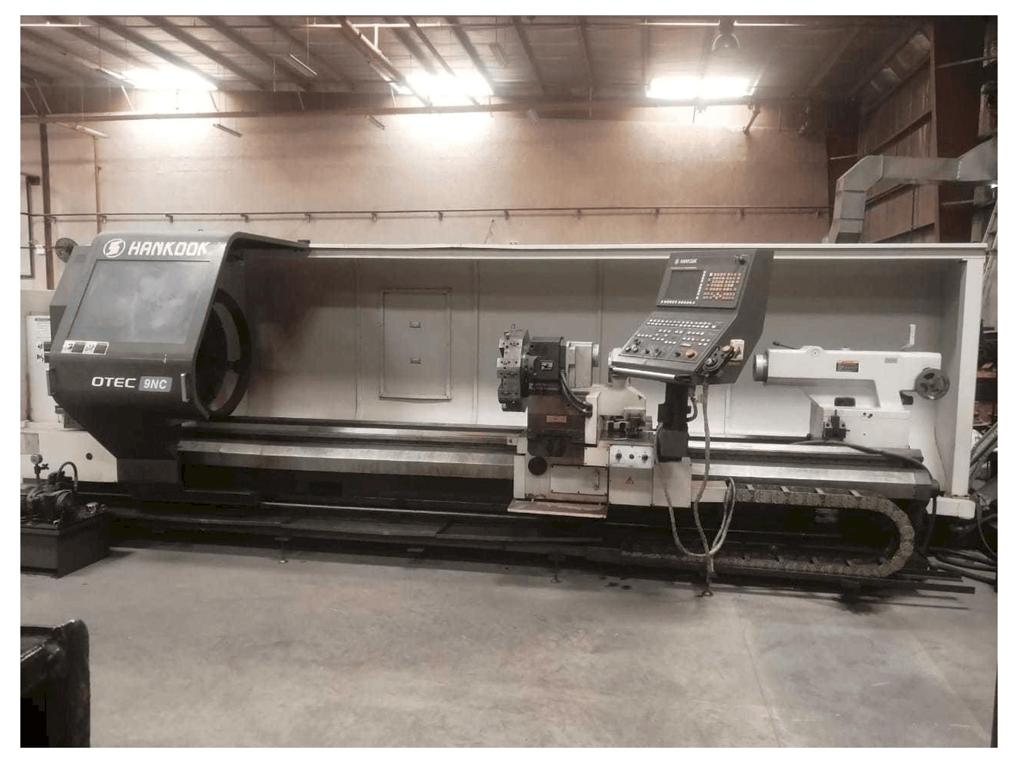 Front view of HANKOOK PROTEC-9NC machine