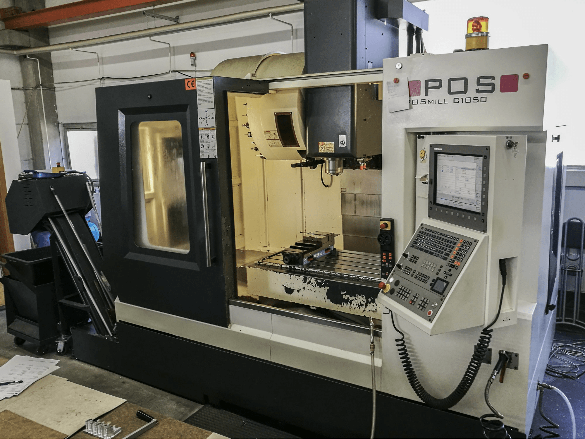 Right view of POS POSmill C1050 Machine