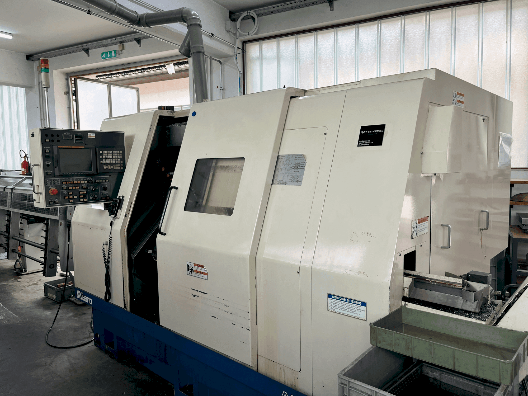 Front view of Miyano ABX-51TH2 machine