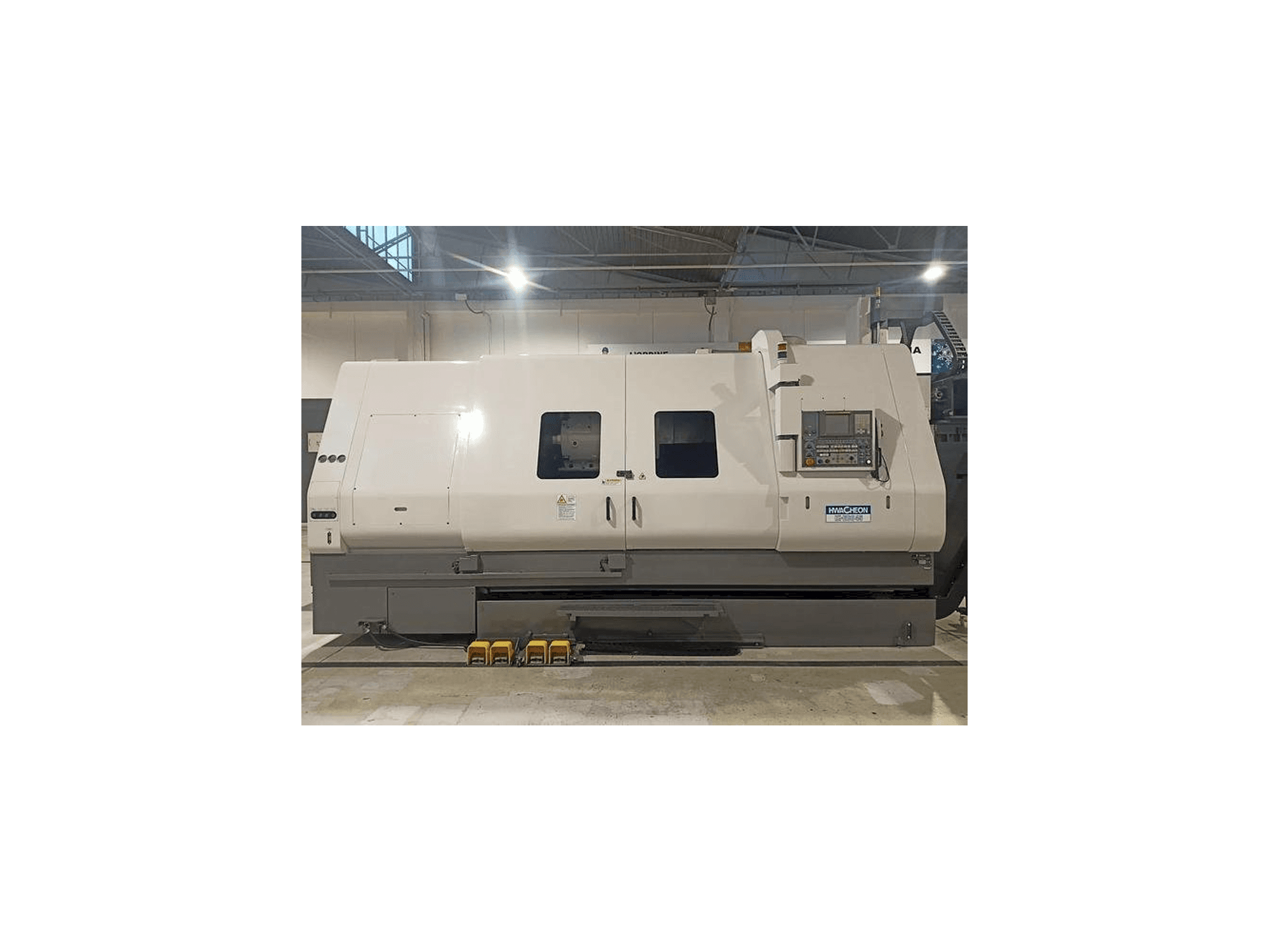 Front view of HWACHEON HI-ECO 45 machine