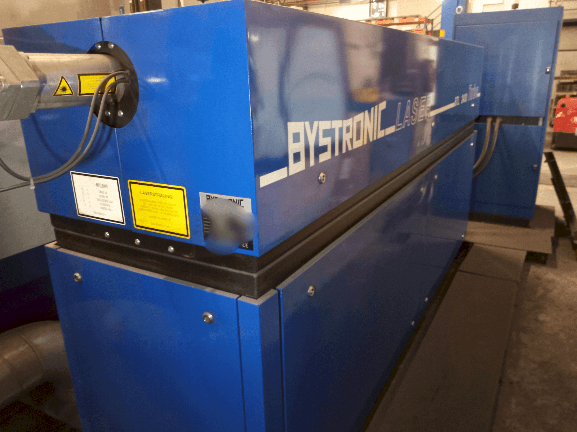 Front view of Bystronic BySprint 2512 machine