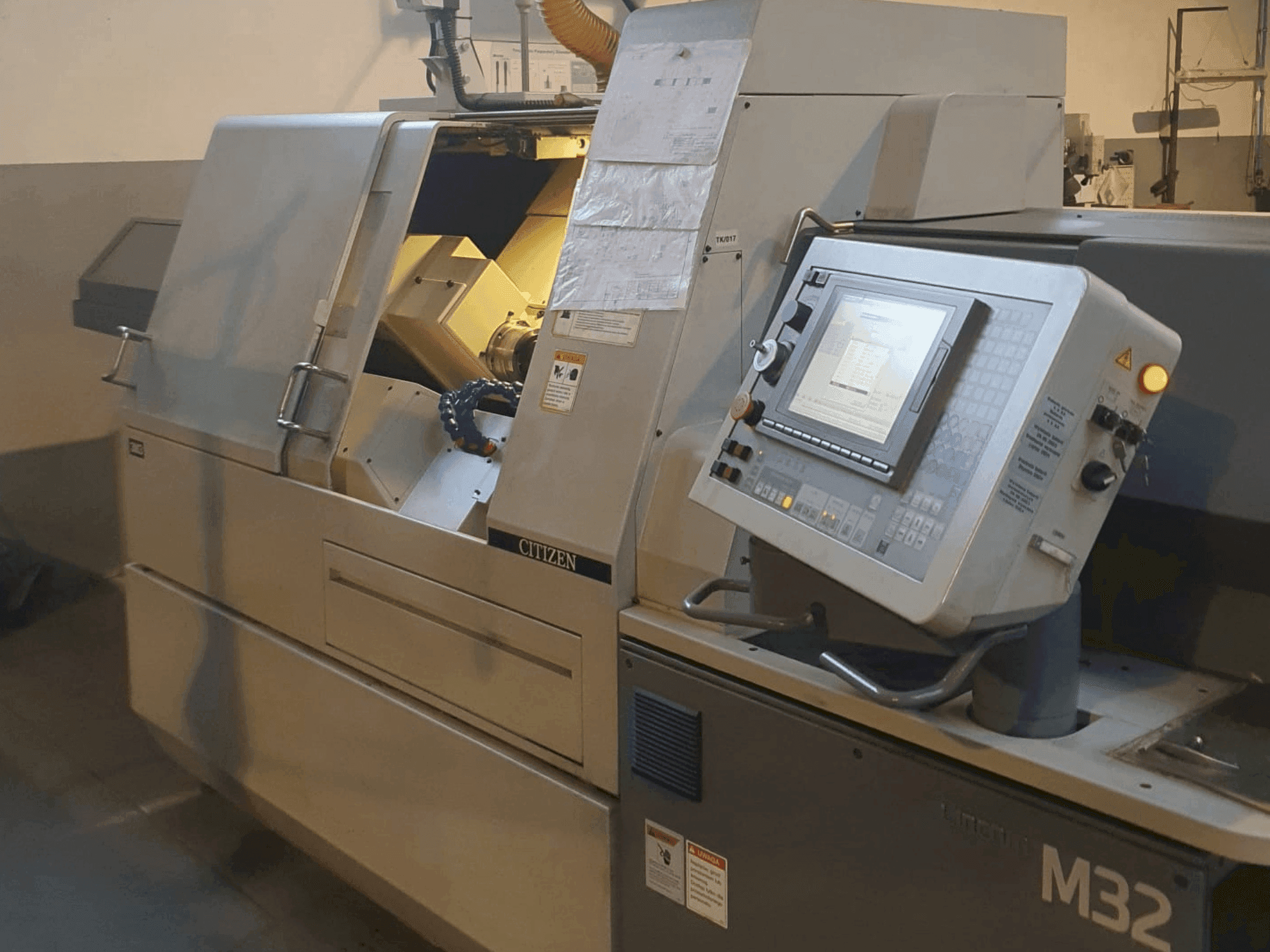 Front view of Citizen M32 machine