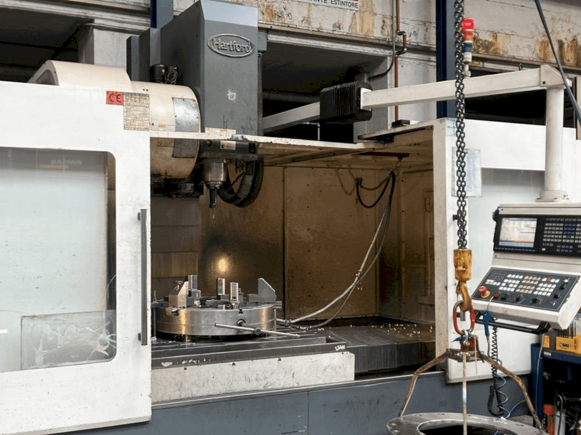 Front view of HARTFORD HCMC 18 machine