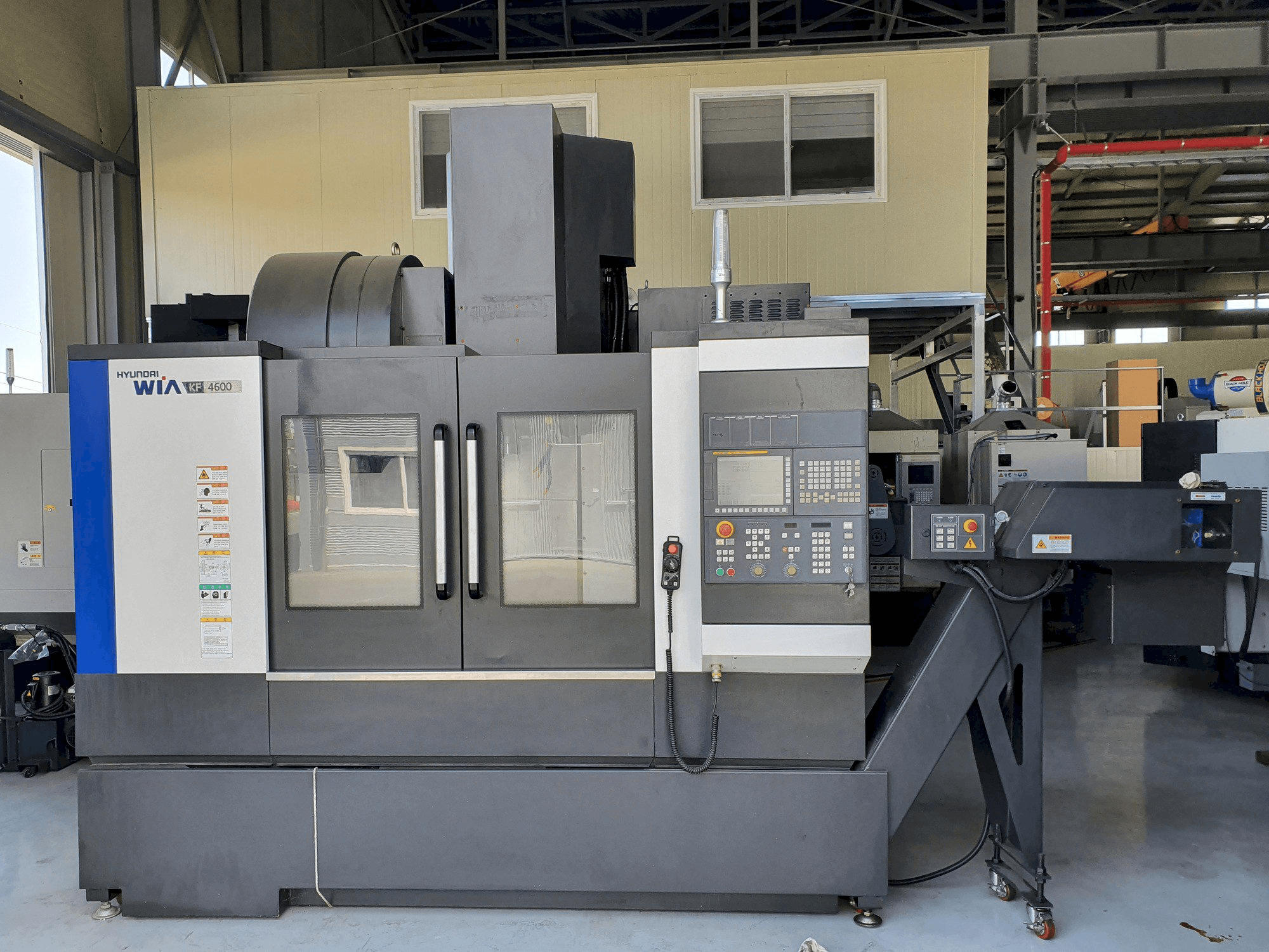 Front view of Hyundai Wia KF4600 machine