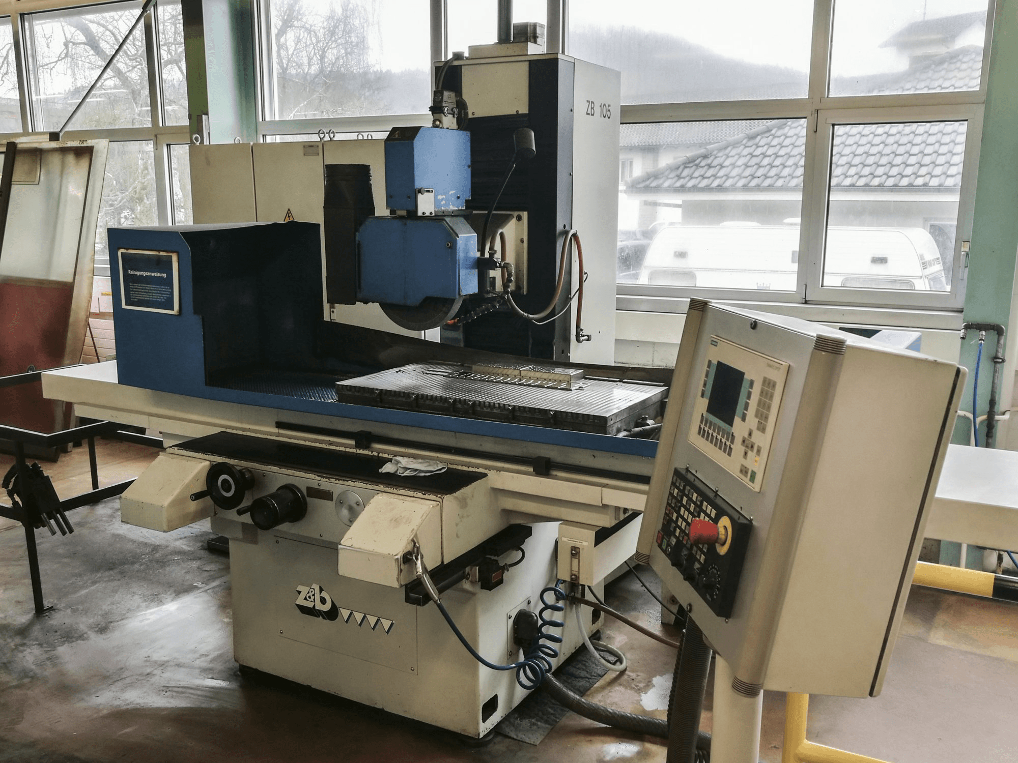 Front view of ZIERSCH & BALTRUSCH NC-SUPERPLUS ZB 105 Machine