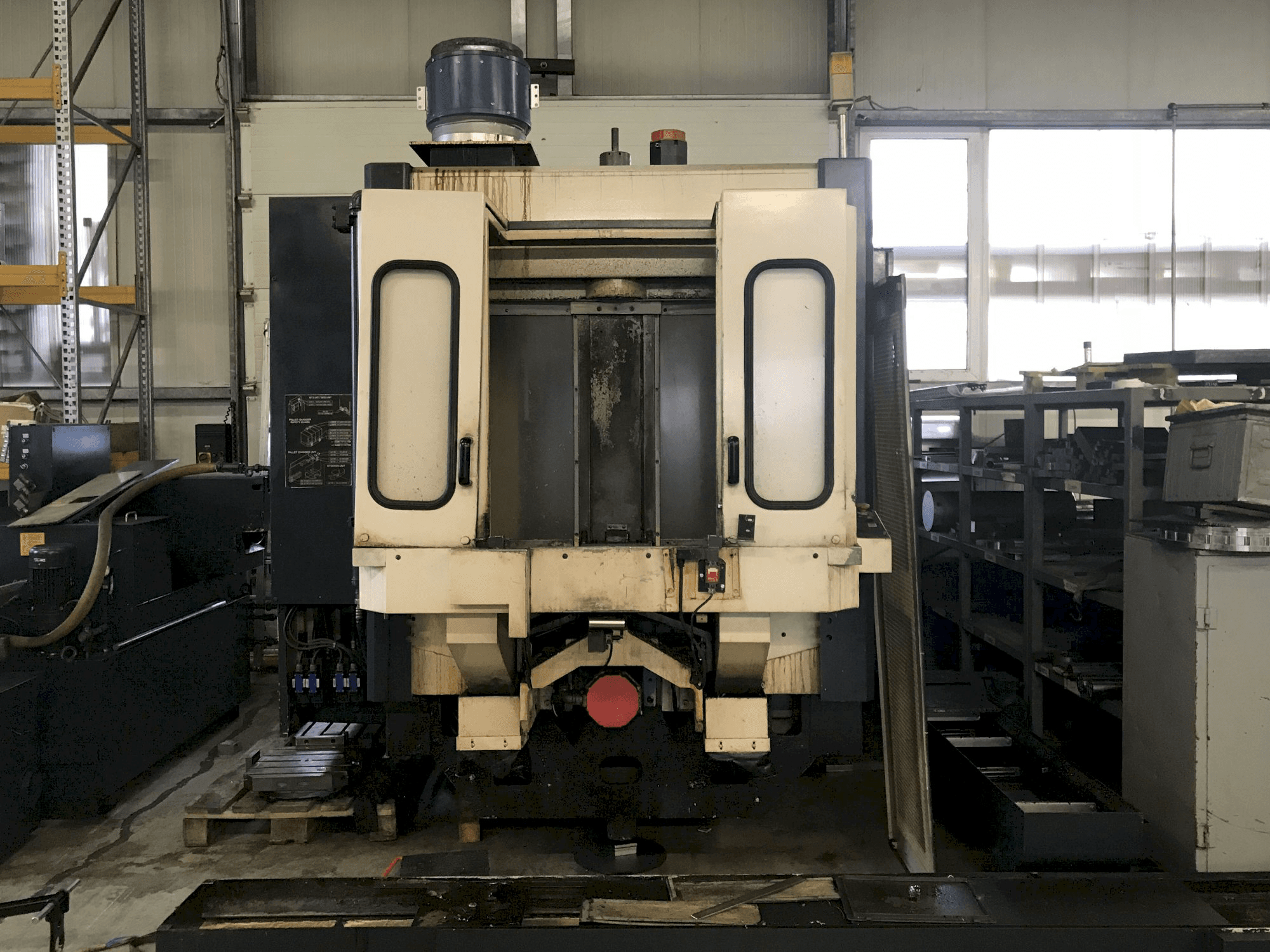 Front view of Makino A55-A40 Machine