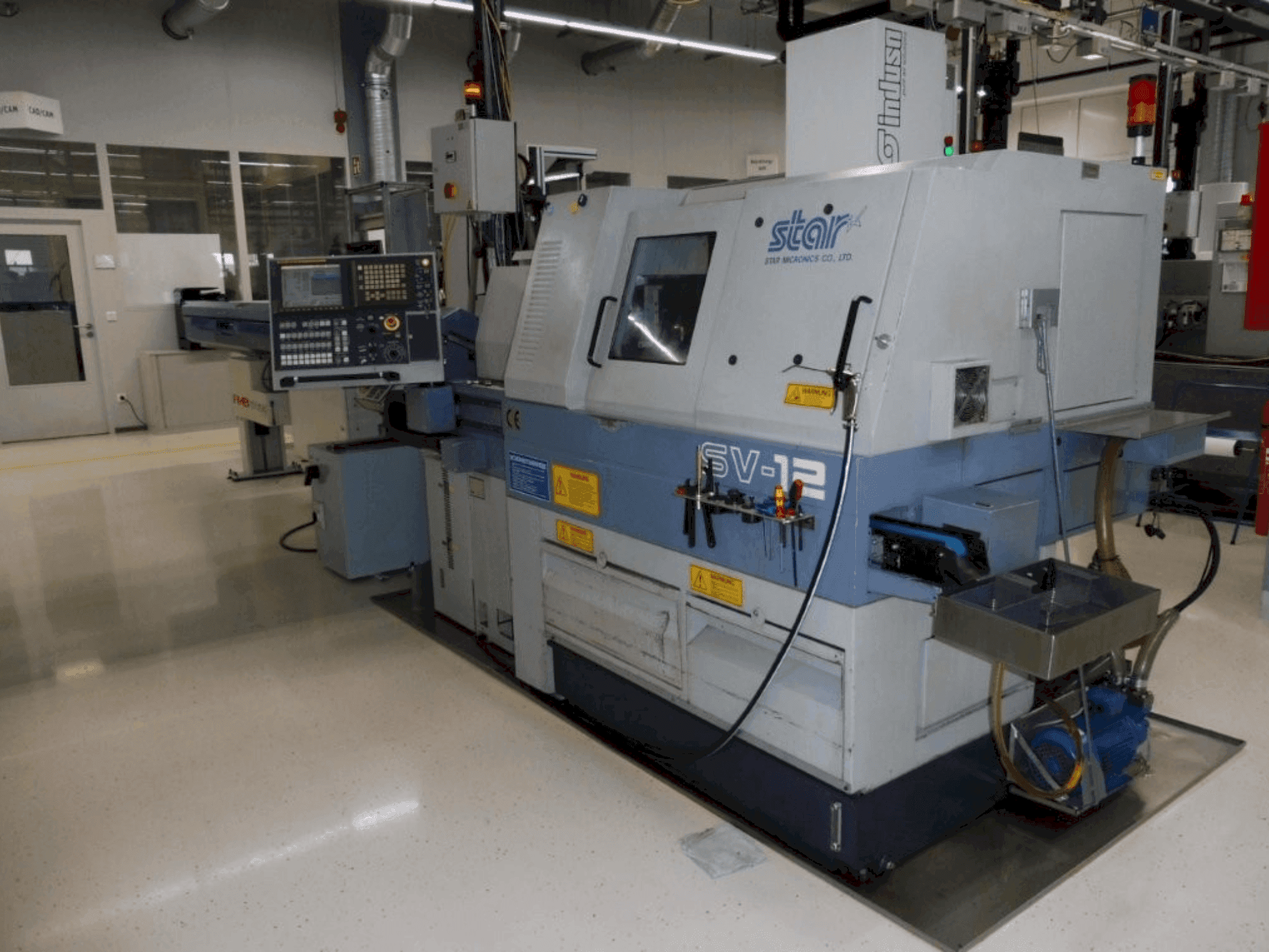 Front view of STAR MICRONICS SV-12 machine