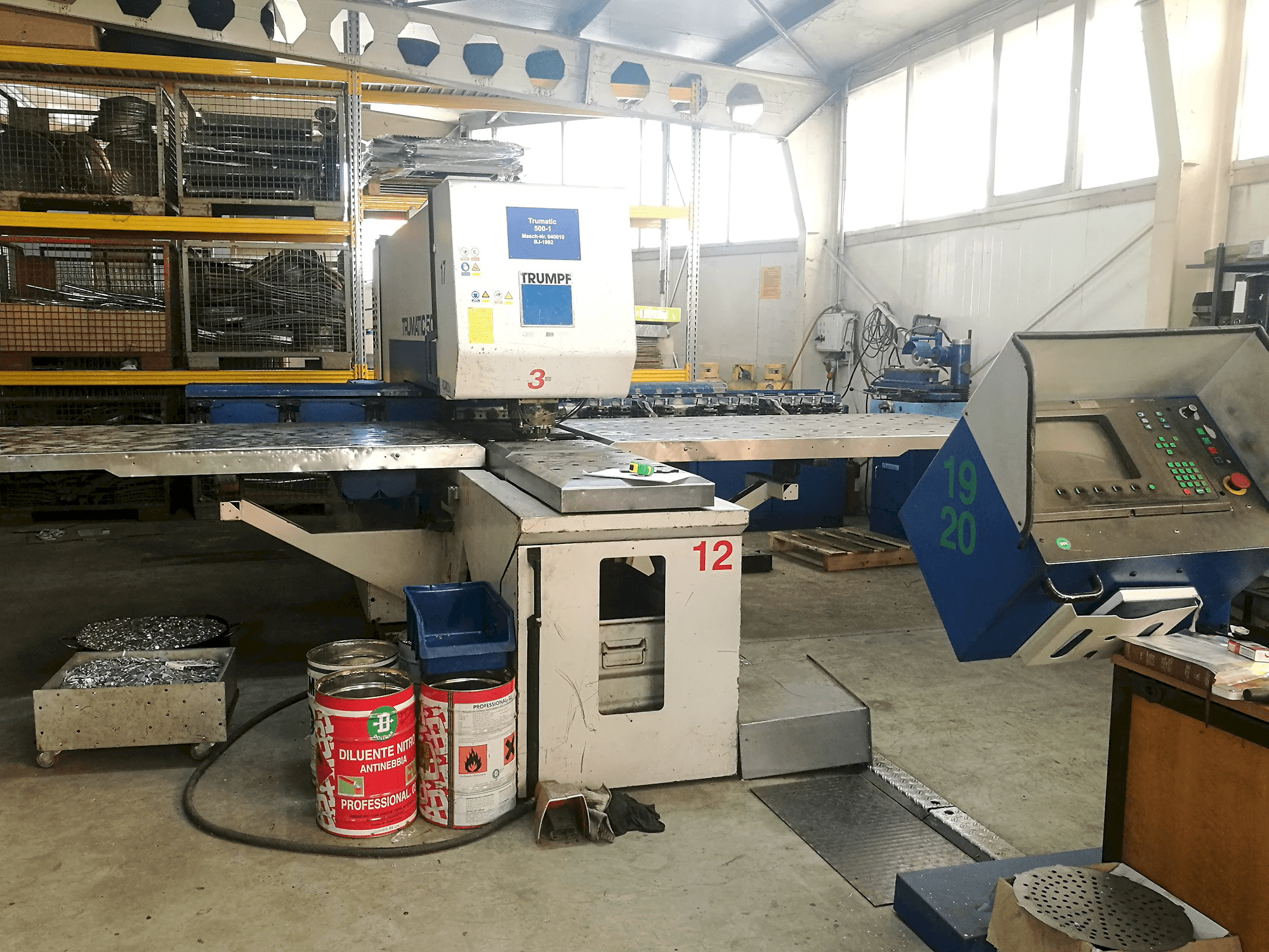 Front view of Trumpf Trumatic 500 Machine