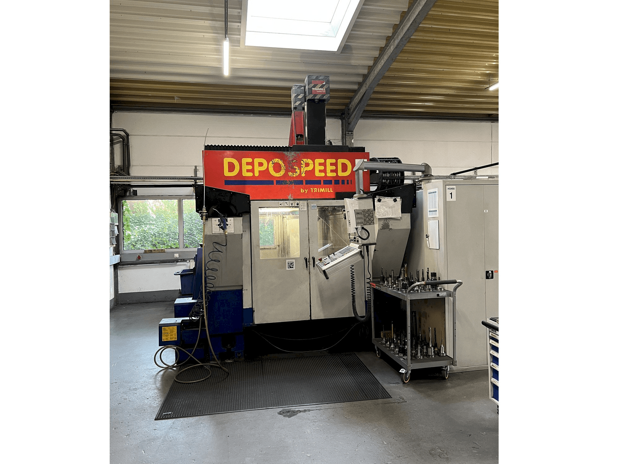 Front view of TRIMILL 1011 Depo Speed machine