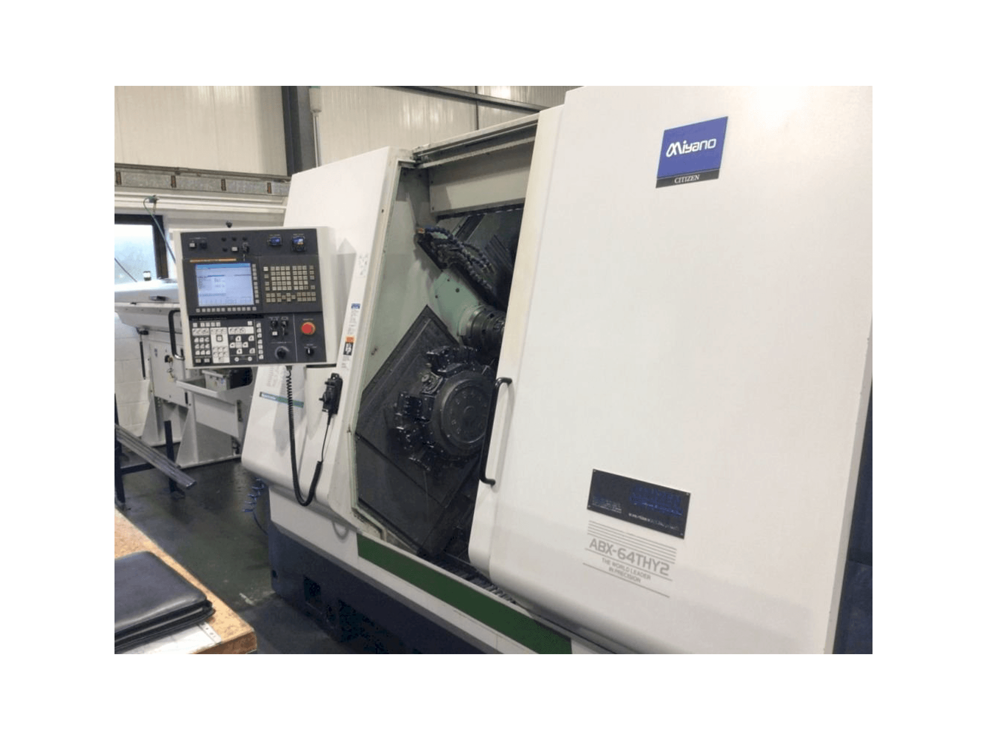 Front view of Miyano ABX 64 THY2 machine