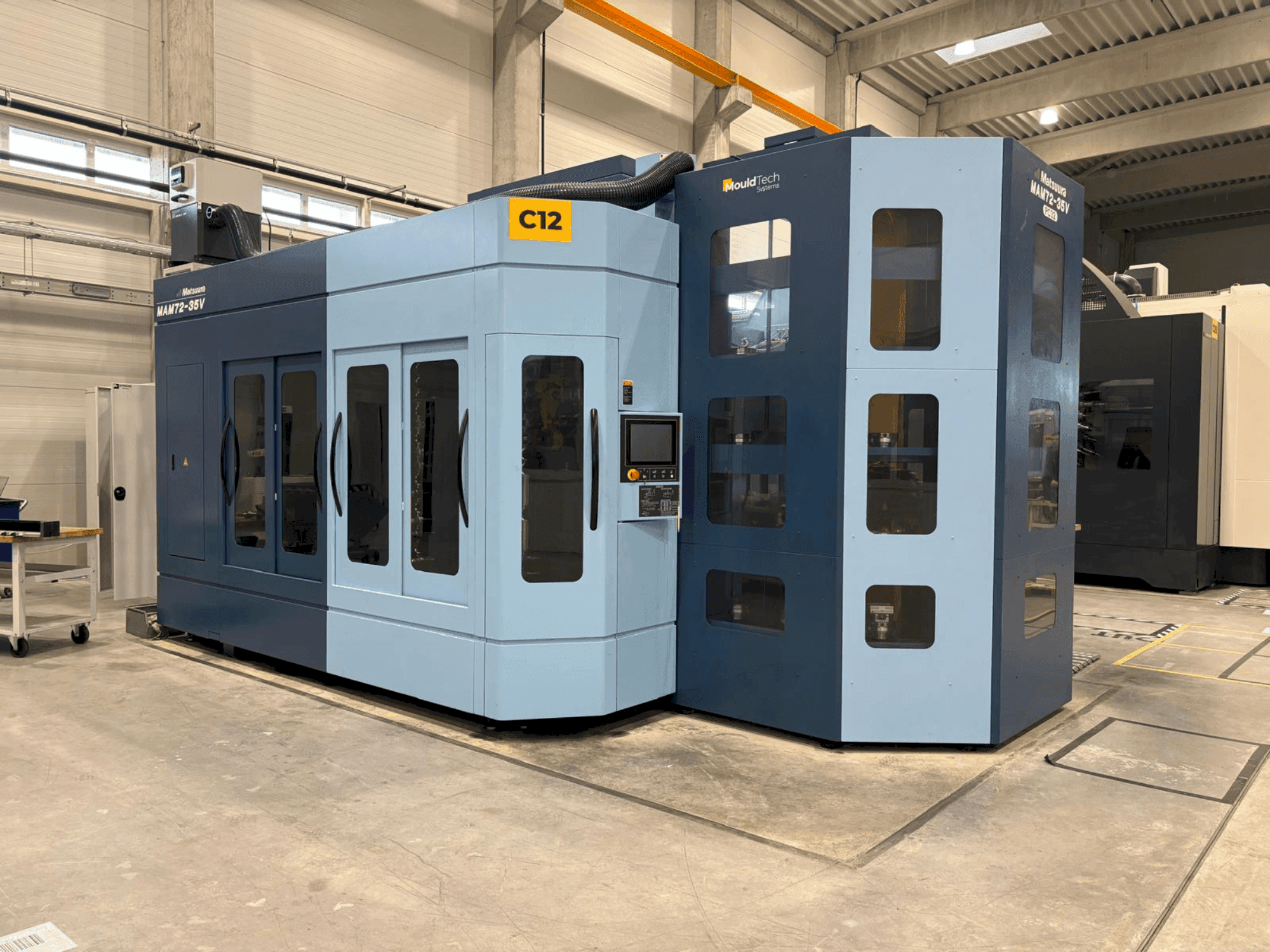 Front view of Matsuura MAM72-35V machine