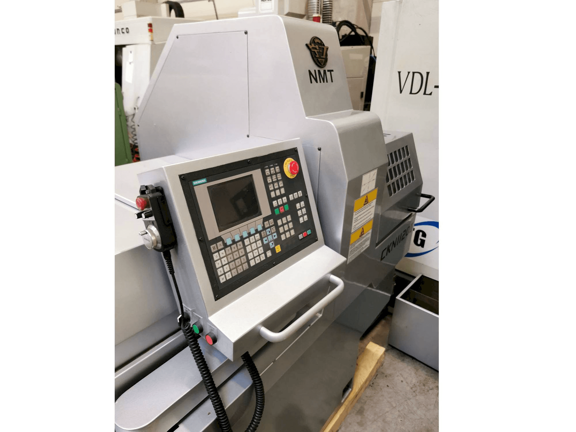 Front view of NINGJIANG CKN1112II machine