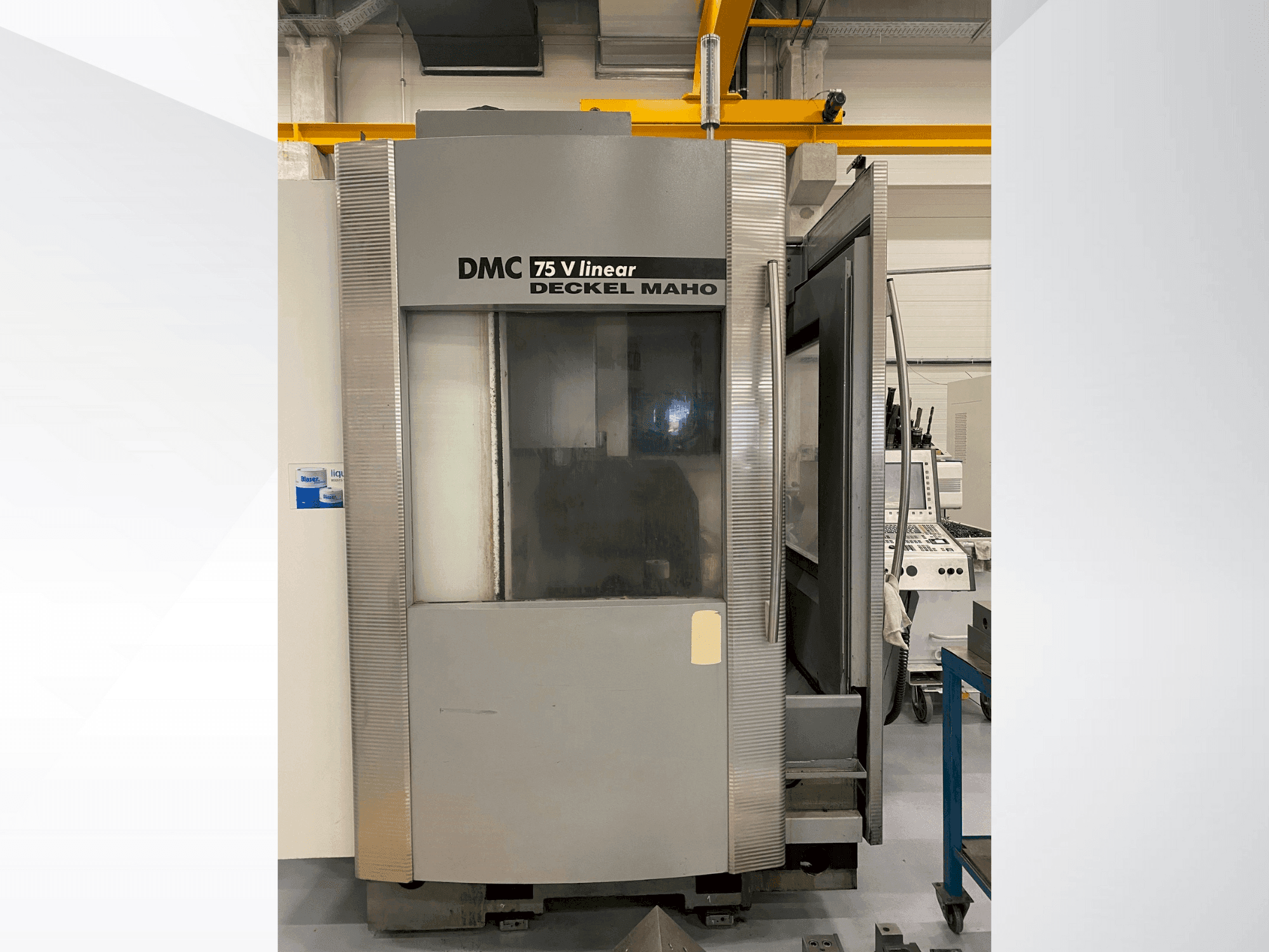 Front view of DECKEL MAHO DMC 75 V Linear machine