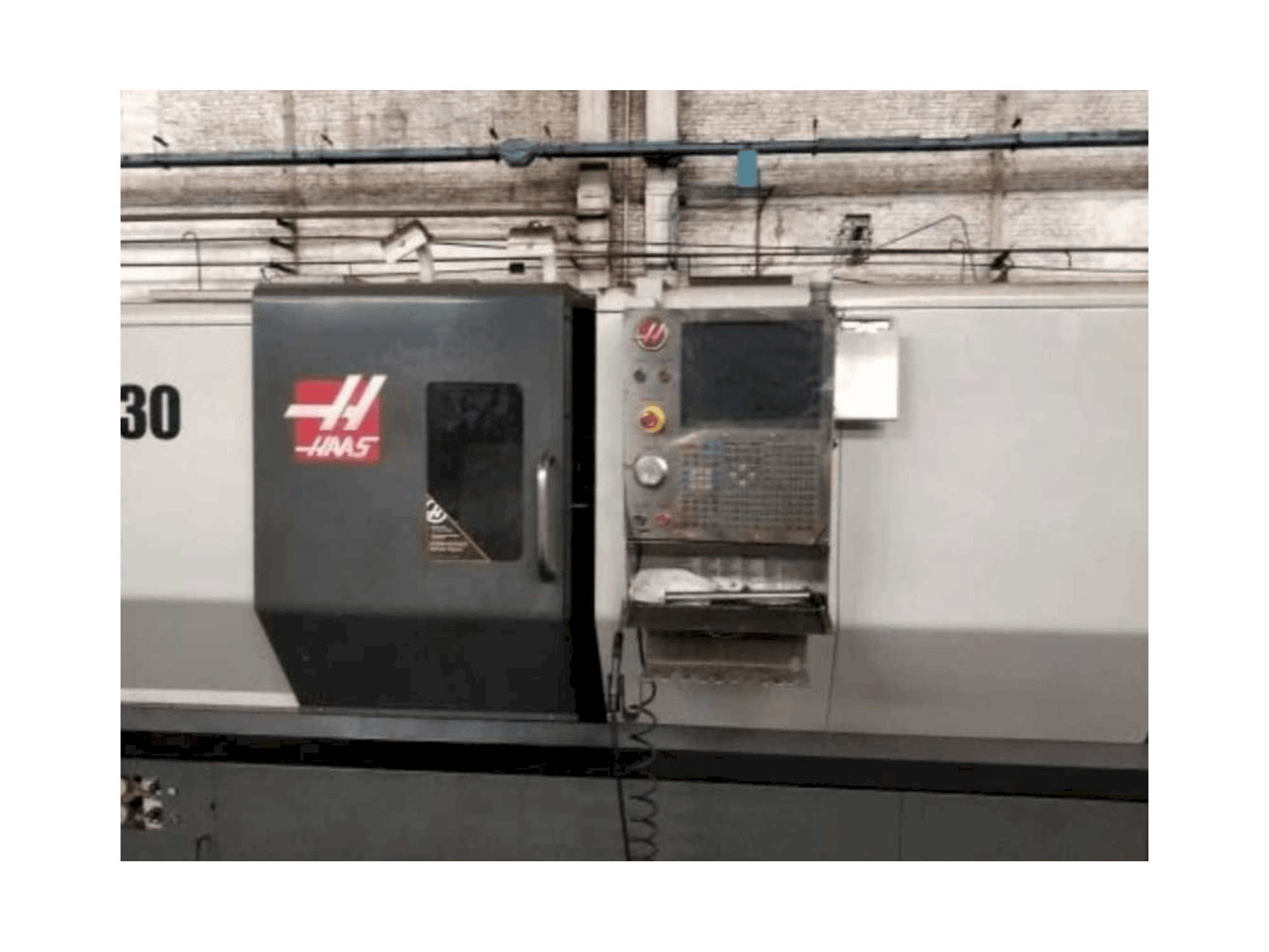 Front view of HAAS ST-30 machine