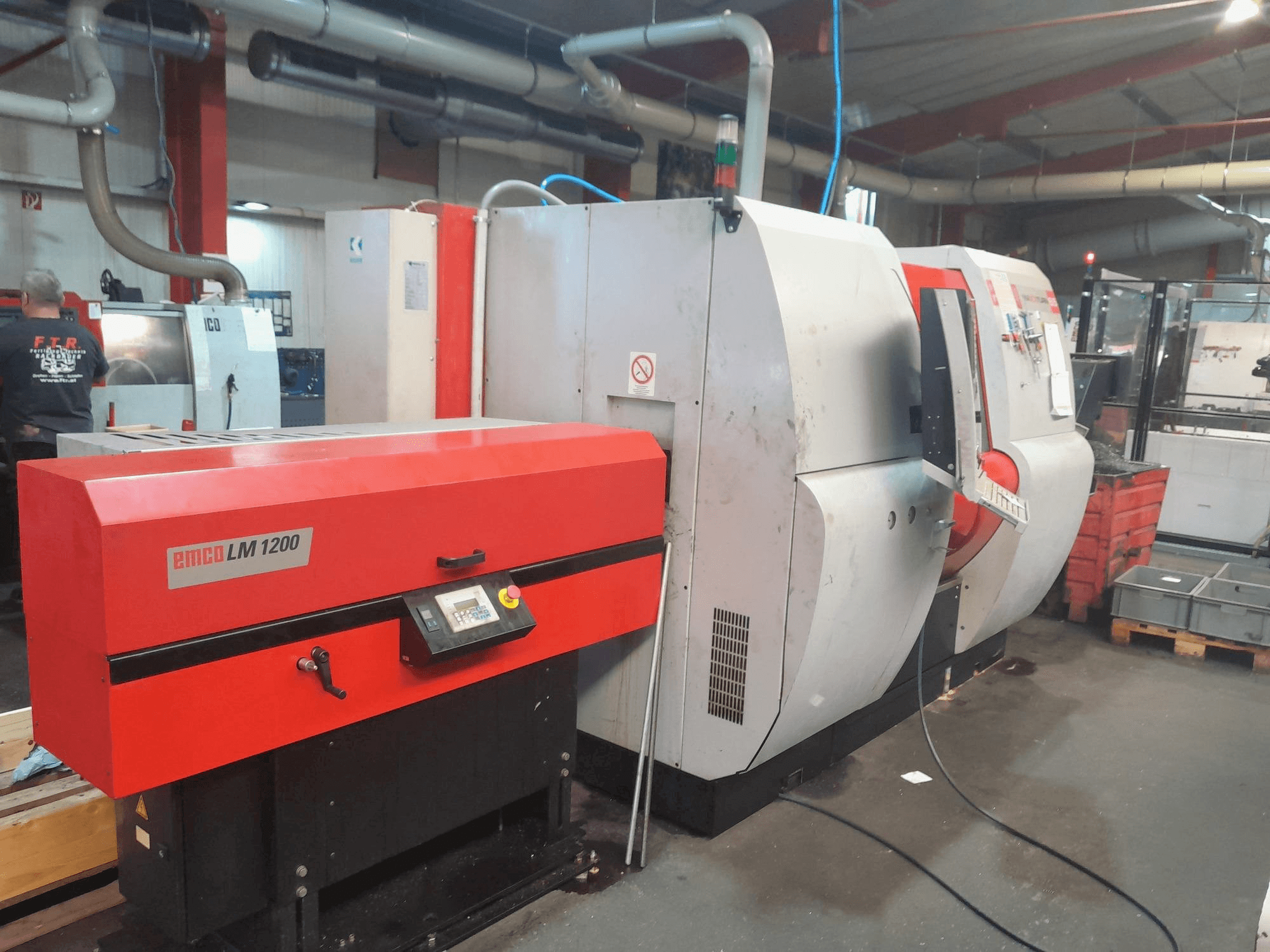 Front view of EMCO MAX Turn 65 machine