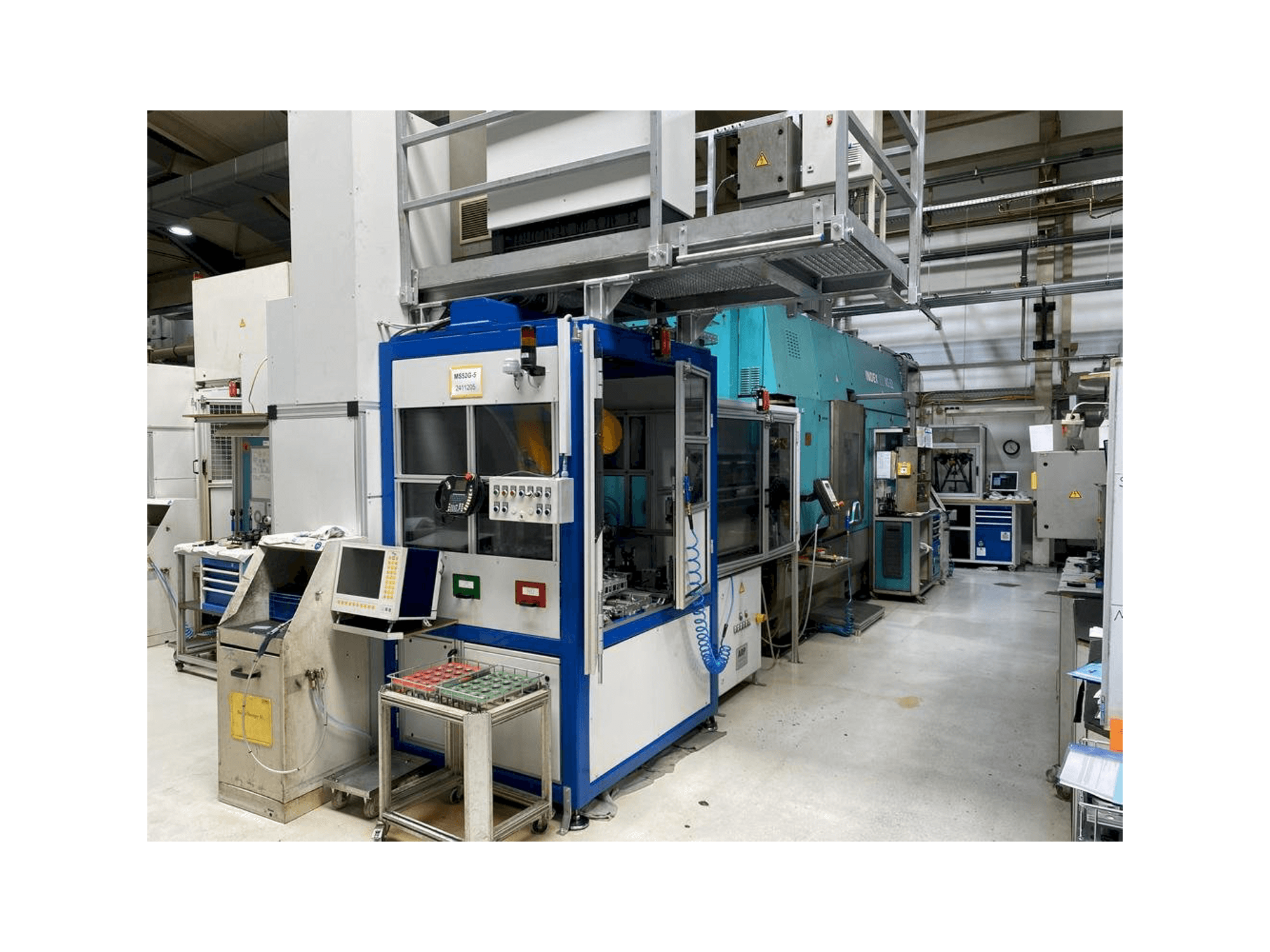 Front view of Index MS 52 G machine