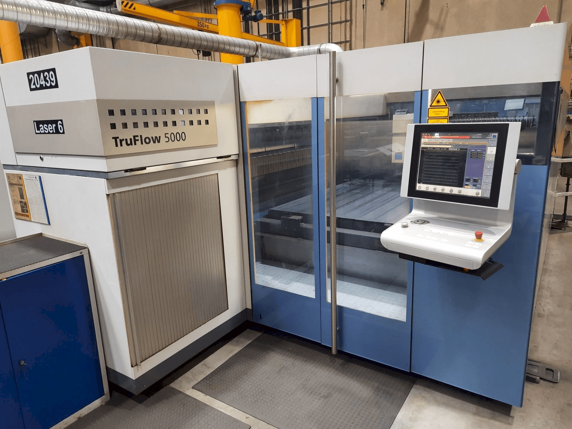Front view of Trumpf L 3030 machine