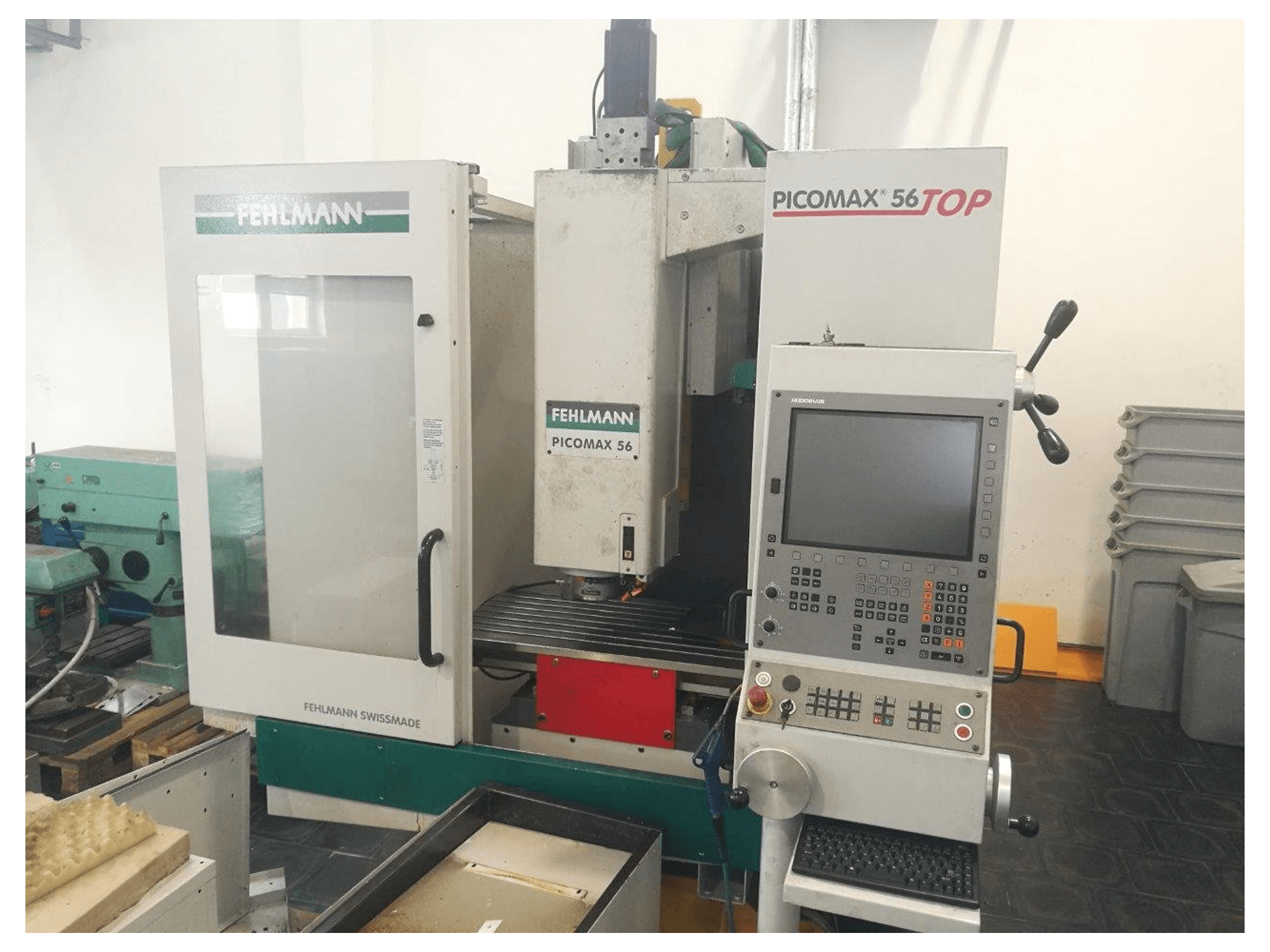 Front view of FEHLMANN PICOMAX 56 TOP machine
