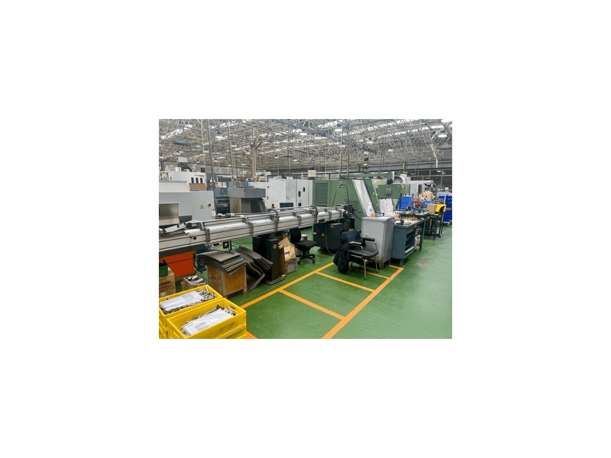 Front view of DANOBAT Danumeric 650 machine