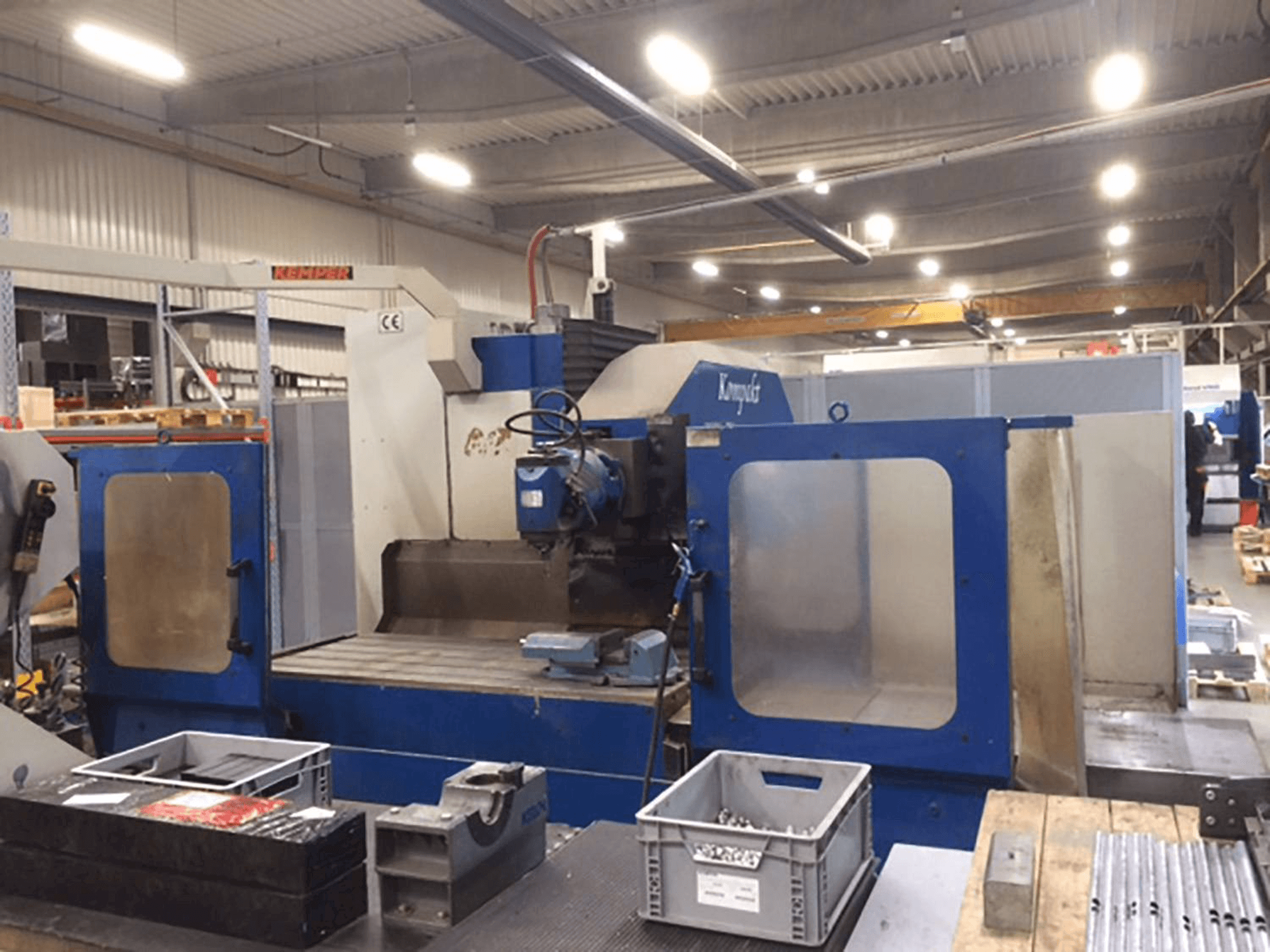 Front view of MTE Kompakt machine