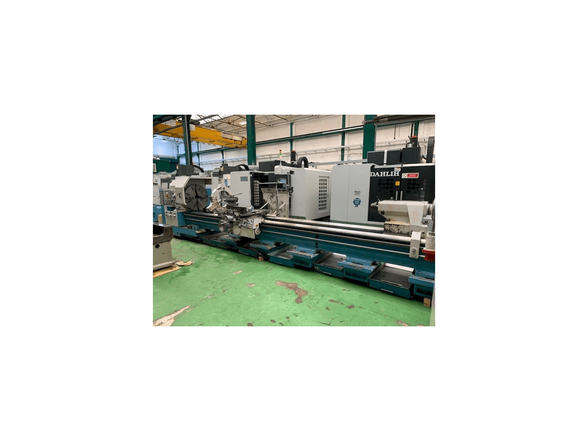Front view of Poreba TPK 80x5000 machine