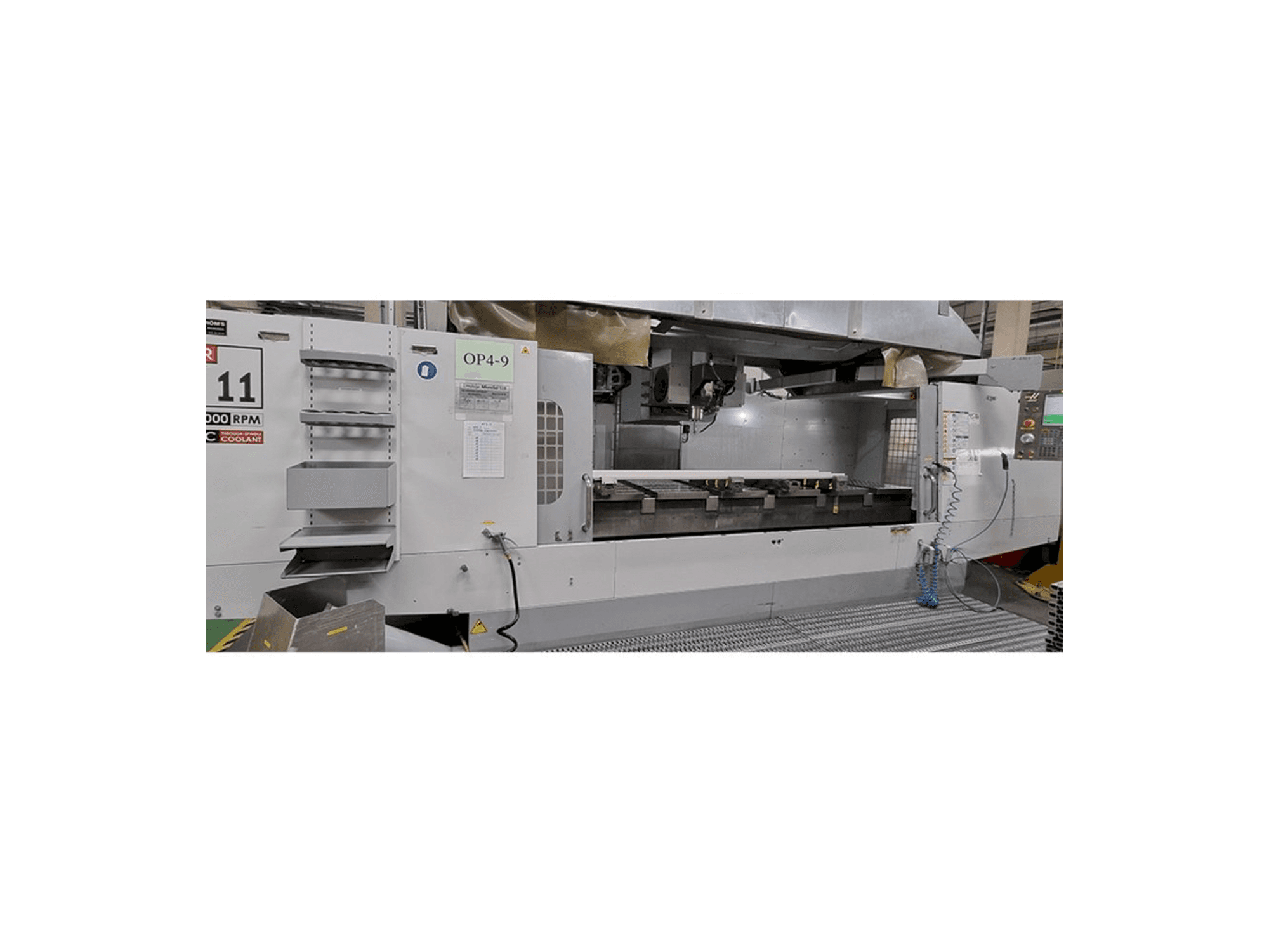 Front view of HAAS VR–11BHE machine