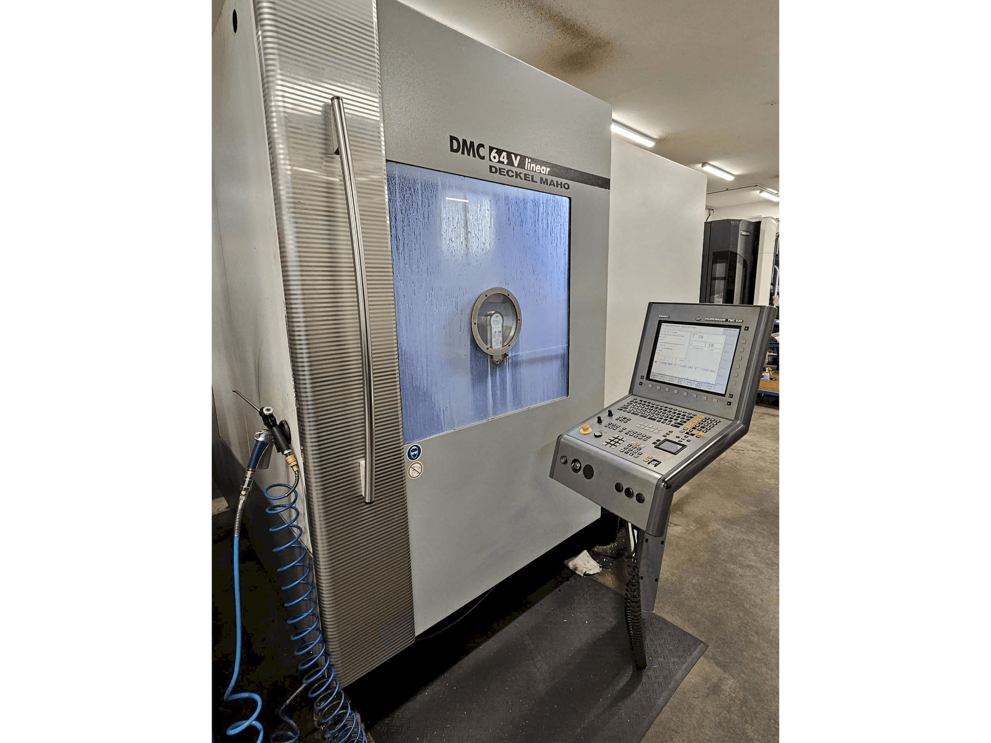 Front view of DMG DMC64V machine