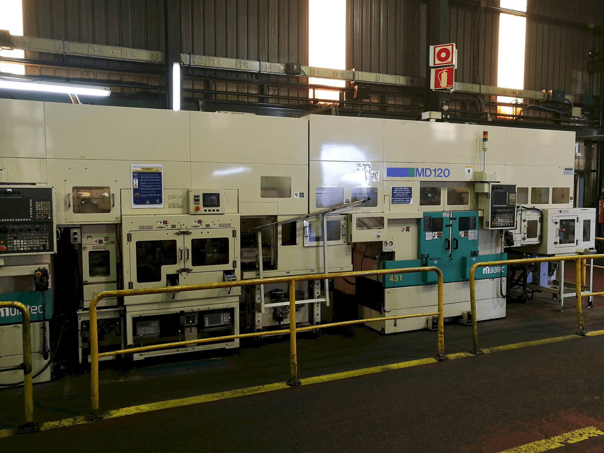 Front view of MURATA Muratec MD 120 Machine